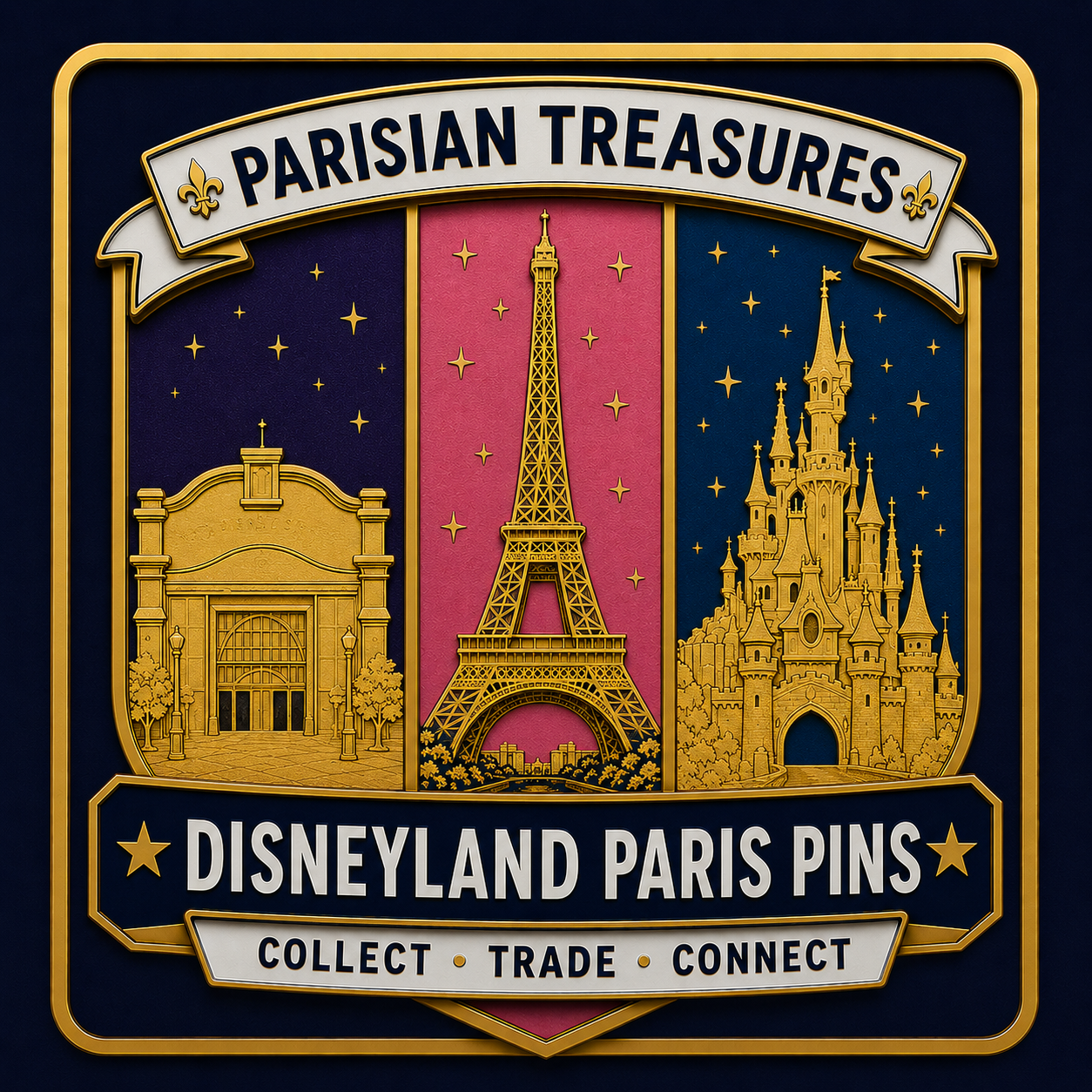 Disney Pin Trading - Disneyland Paris Pins