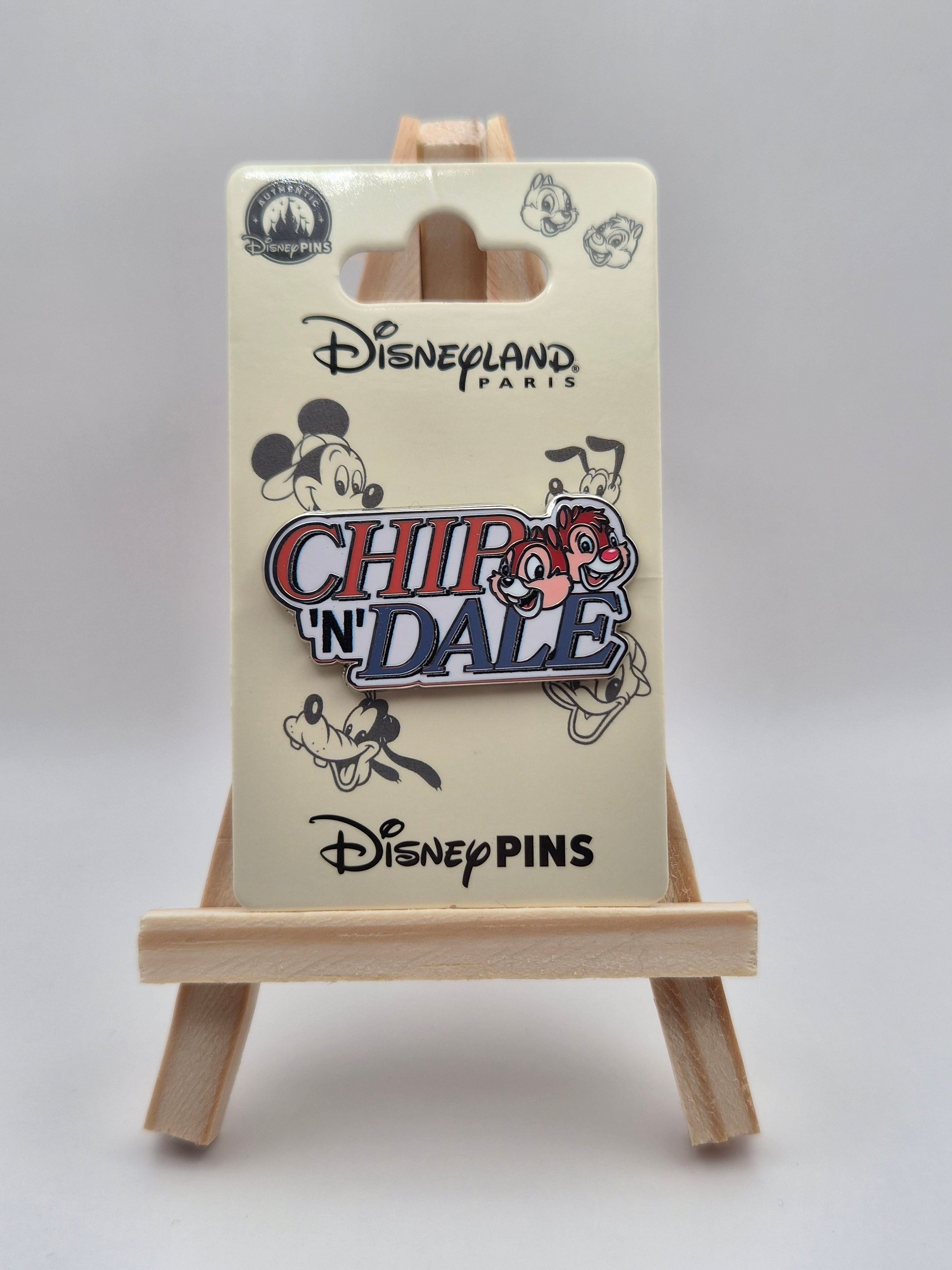 Chip & Dale - Logo - Disneyland Paris Pin