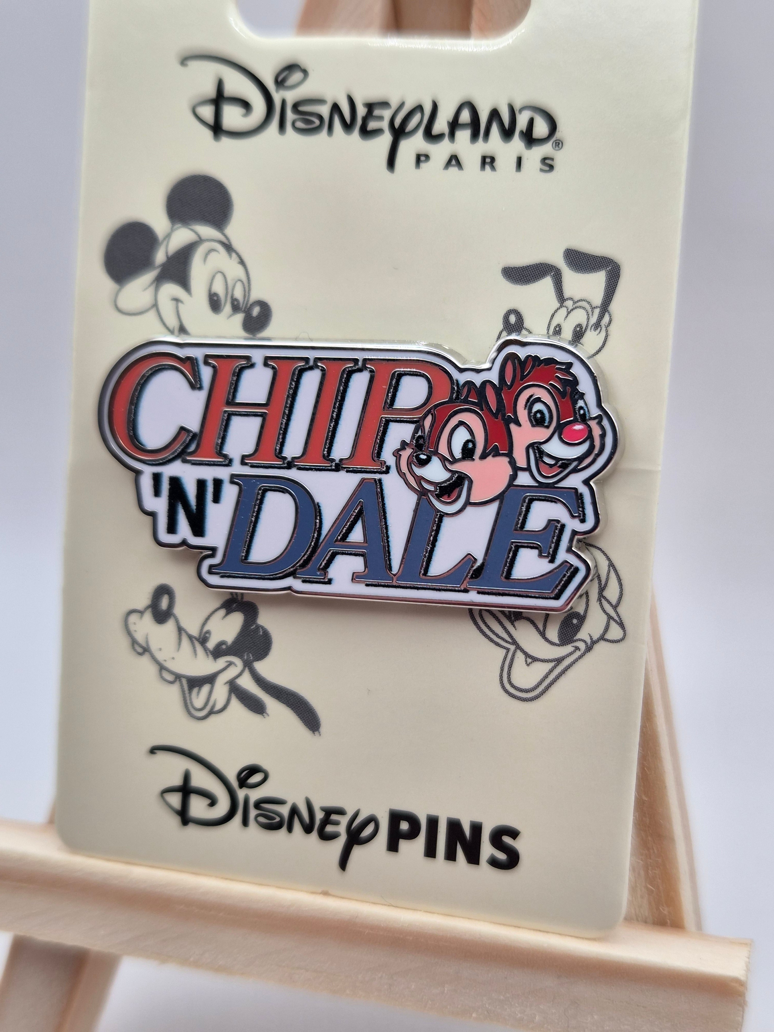 Chip & Dale - Logo - Disneyland Paris Pin
