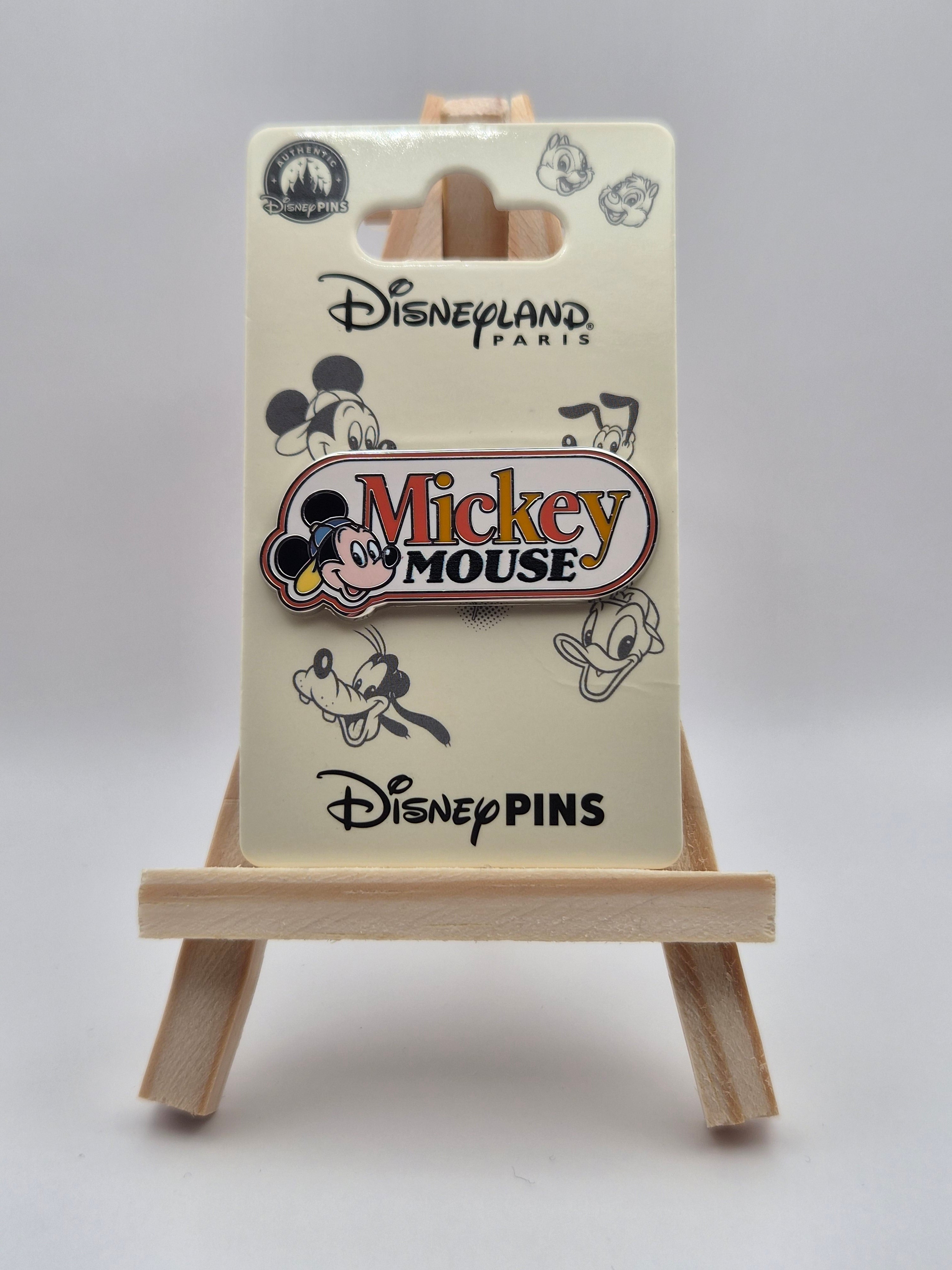 Mickey Mouse - Logo - Disneyland Paris Pin