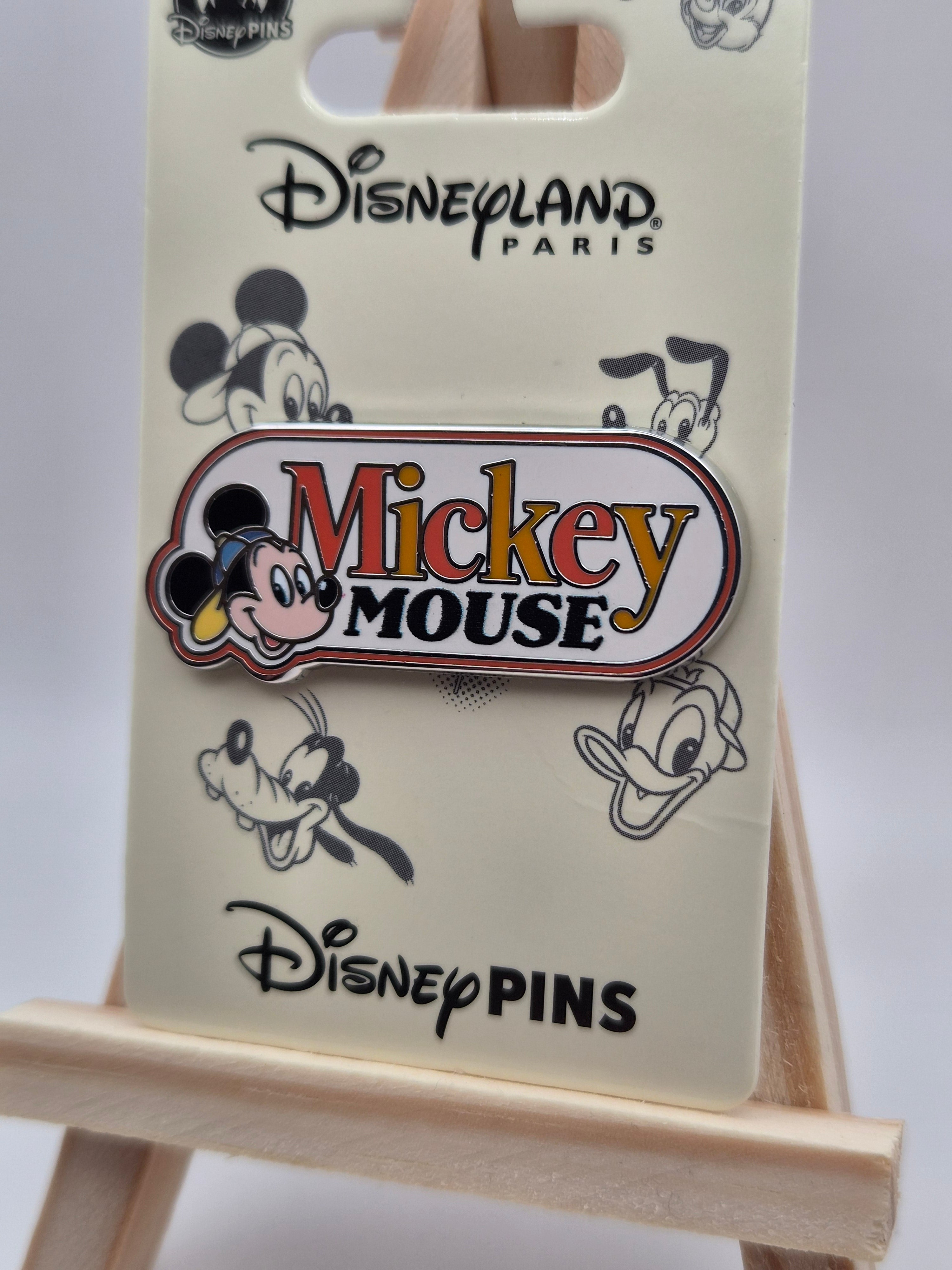 Mickey Mouse - Logo - Disneyland Paris Pin
