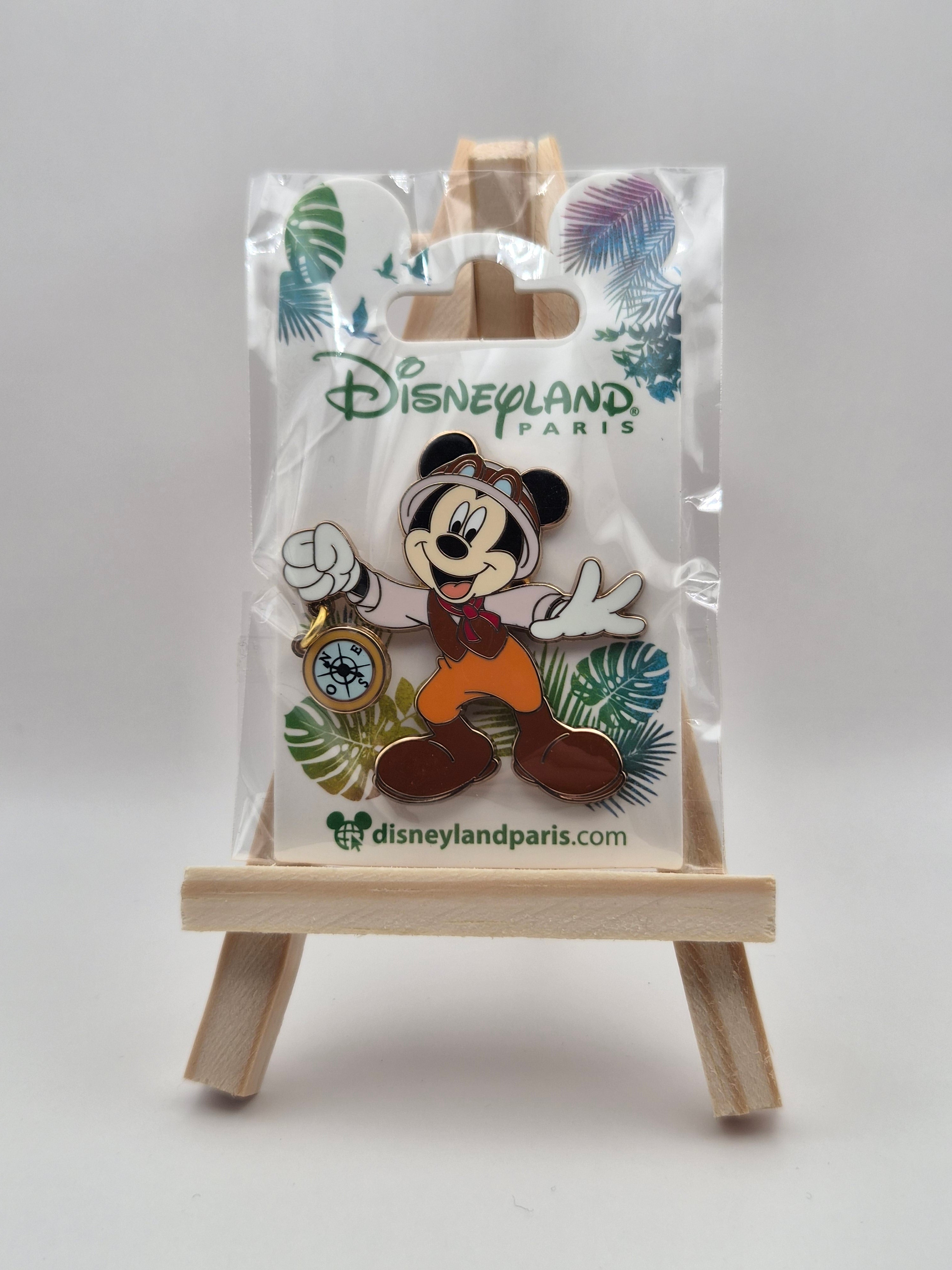 Mickey Mouse Explorer - Compass Adventure - Disneyland Paris Pin