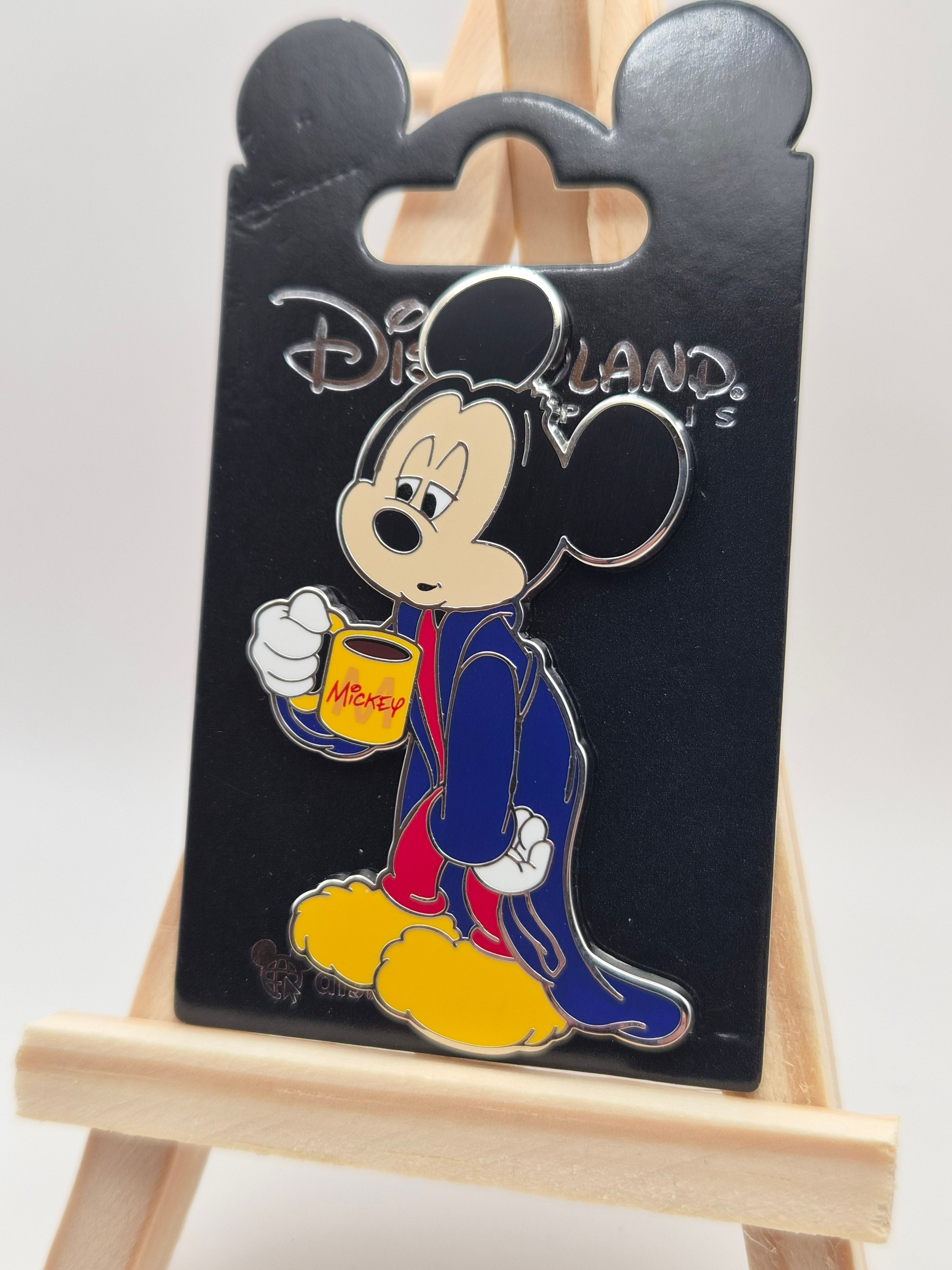 Mickey Mouse - Sleepy Morning with Coffee - Disneyland Paris Pin