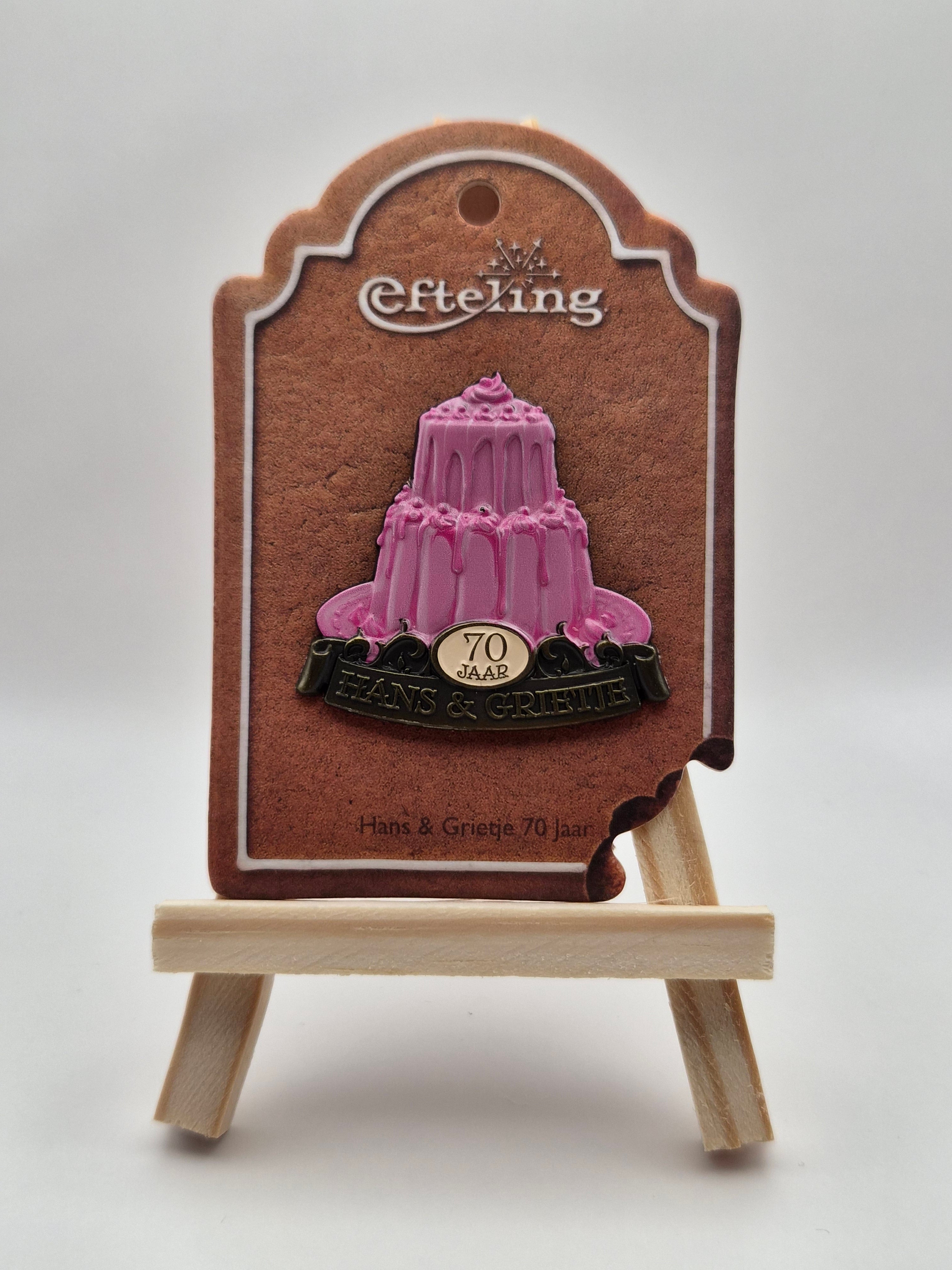 Hans & Grietje - 70 Jaar (Geur/Aroma) - Efteling Pin