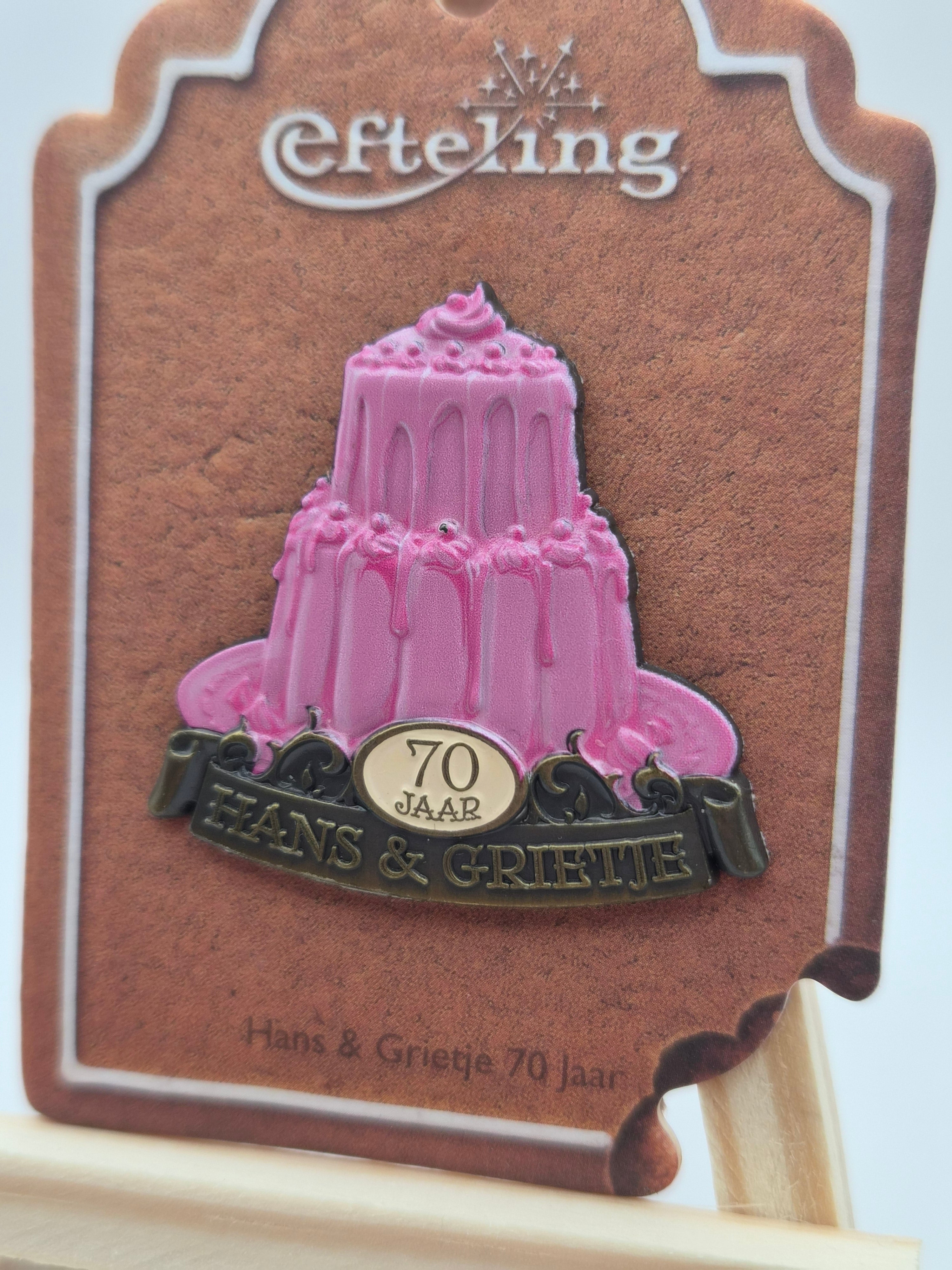 Hans & Grietje - 70 Jaar (Geur/Aroma) - Efteling Pin