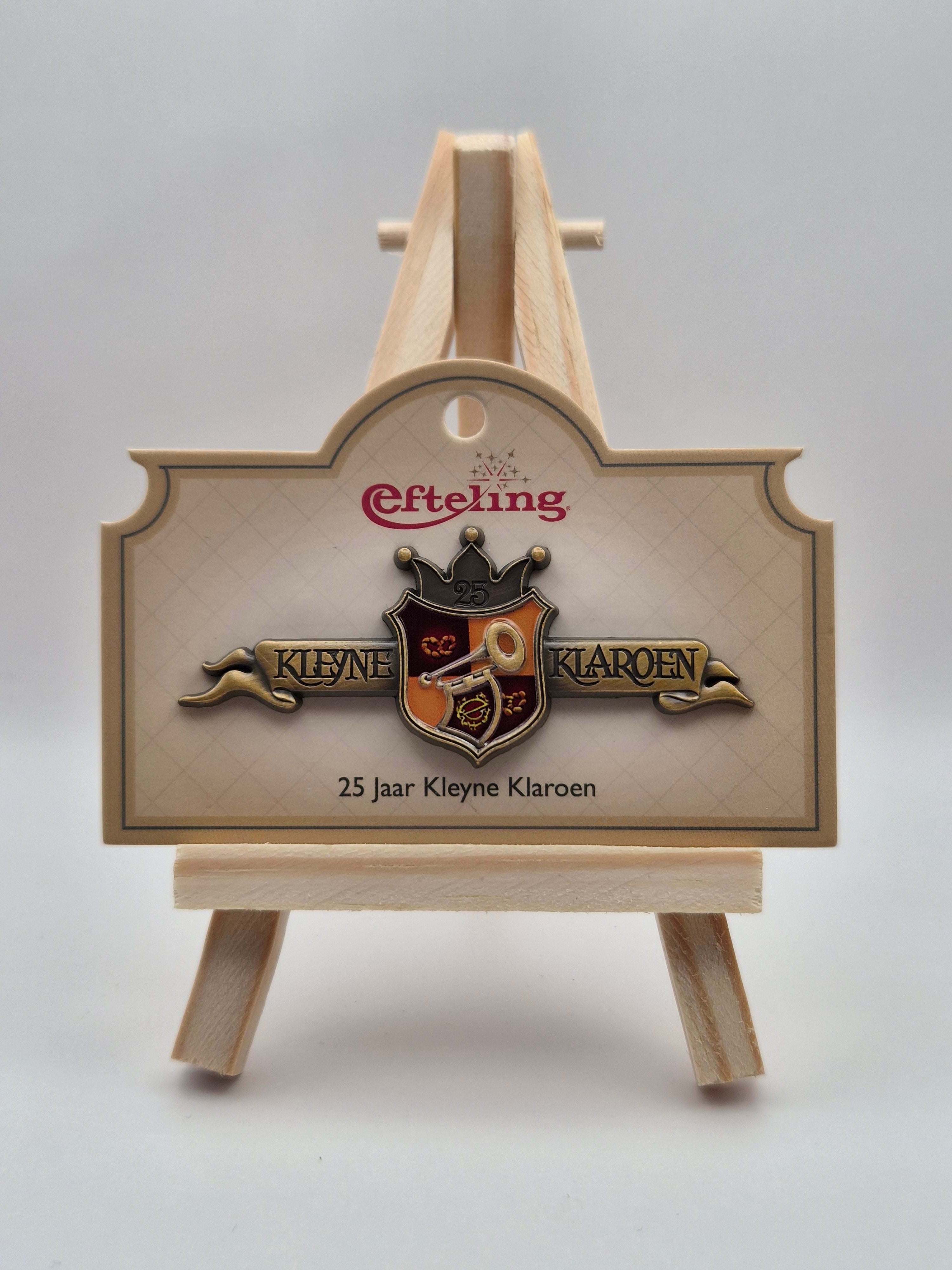 Kleyne Klaroen - 25 Jaar - Efteling Pin