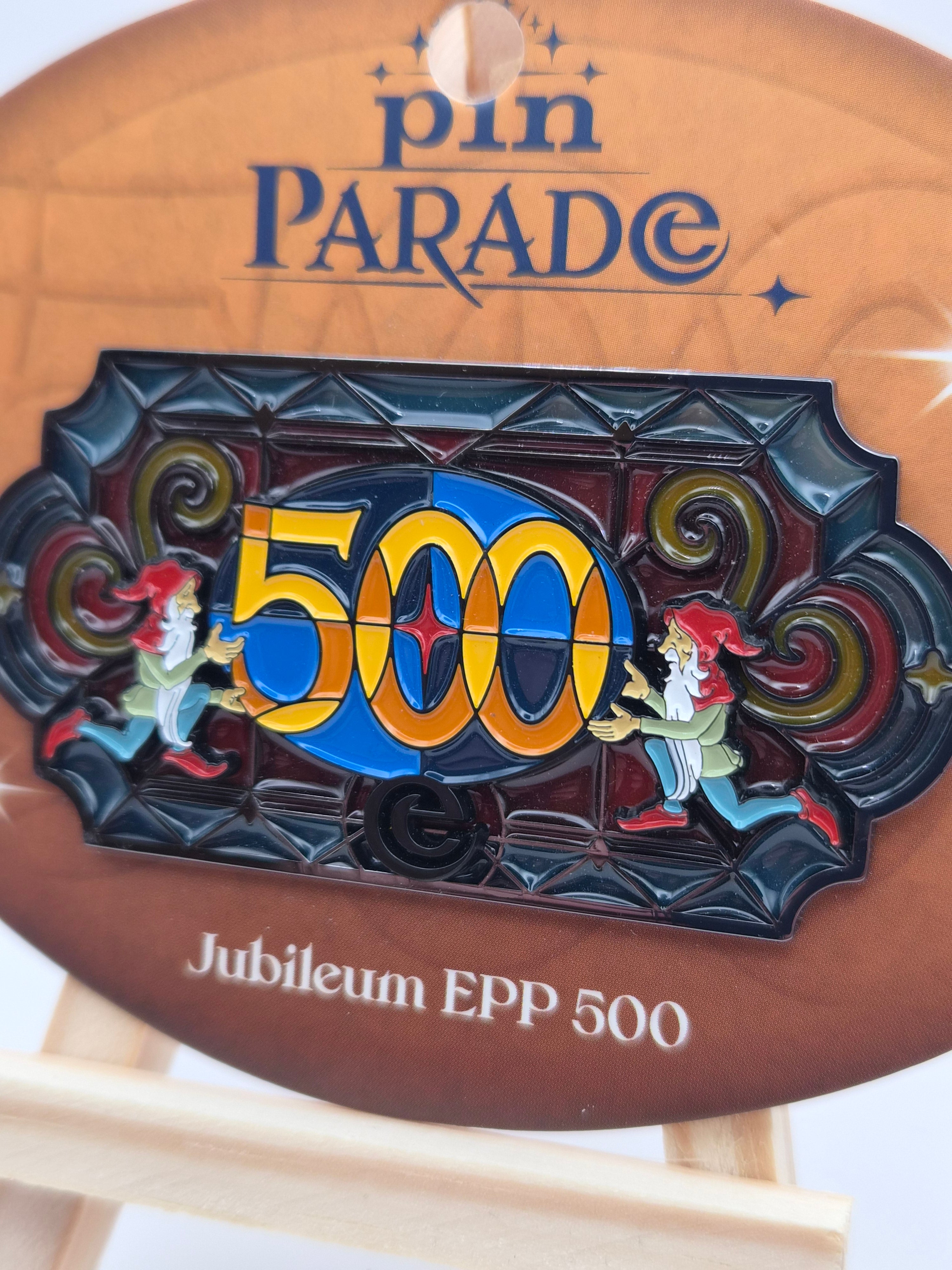 Jubileum EPP 500 - Glass in lood - Efteling Pin