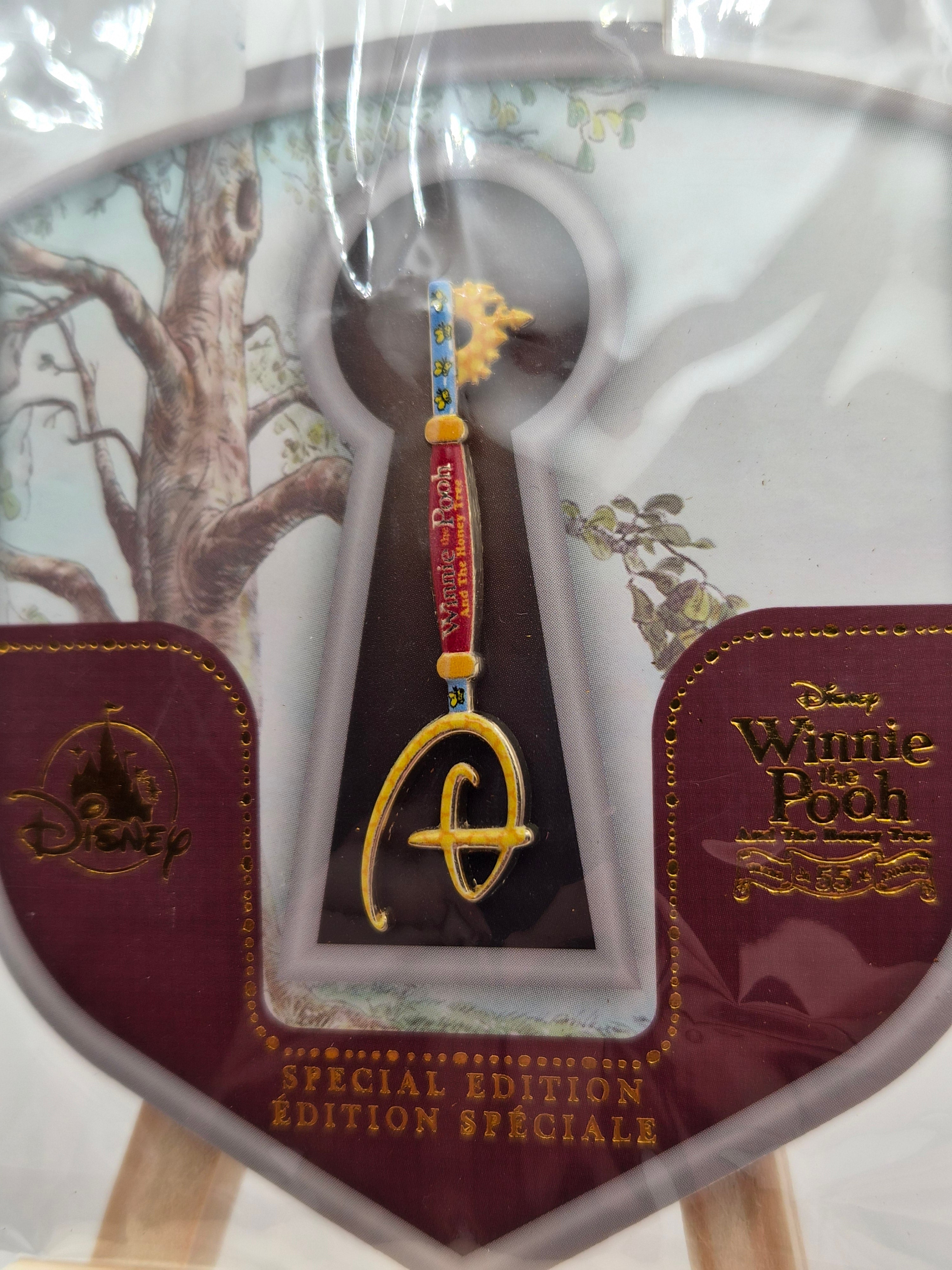 Disney Store Key - Winnie the Pooh - Disney Pin