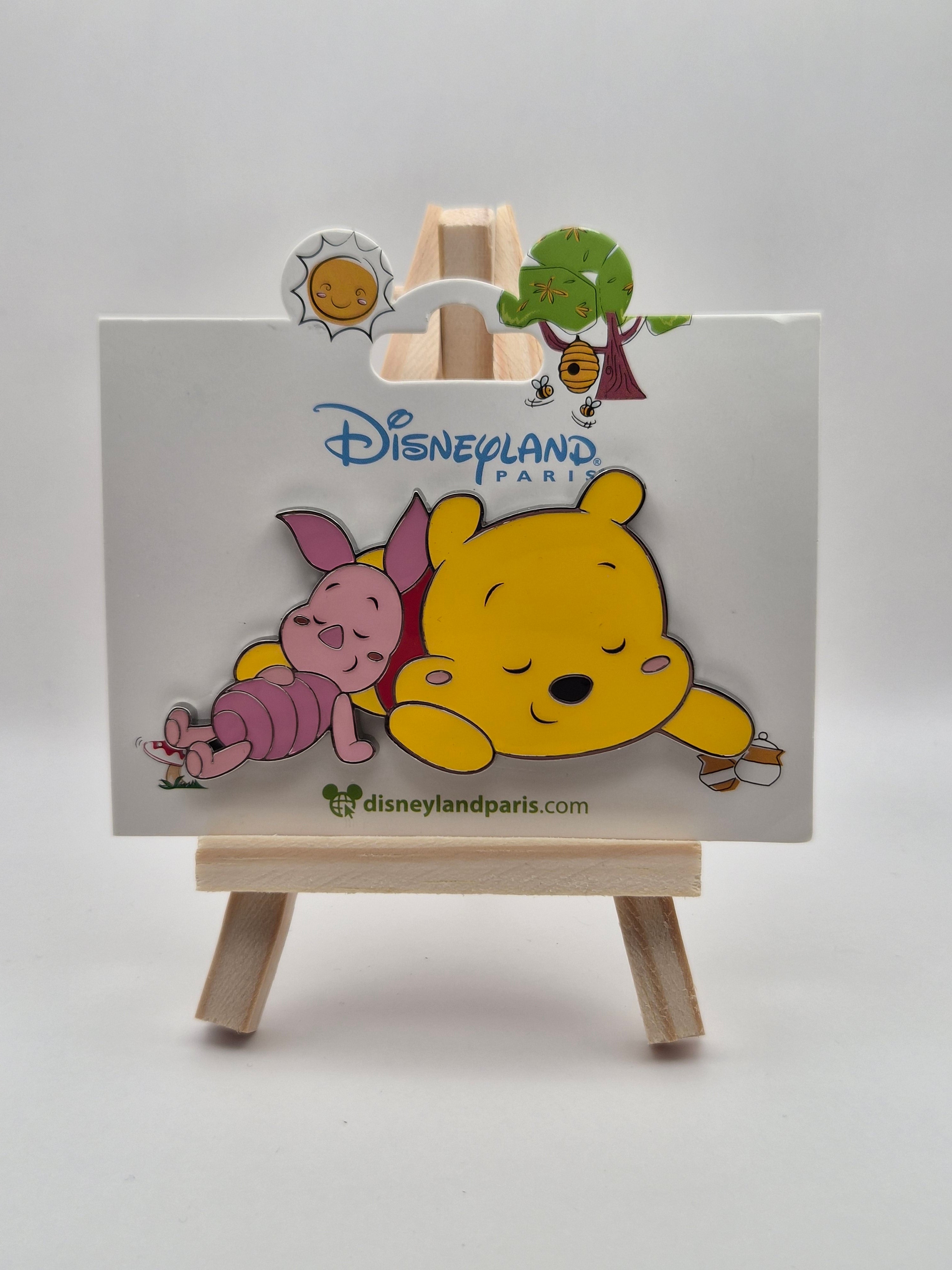 Winnie the Pooh and Piglet - Sleeping - Disneyland Paris Pin