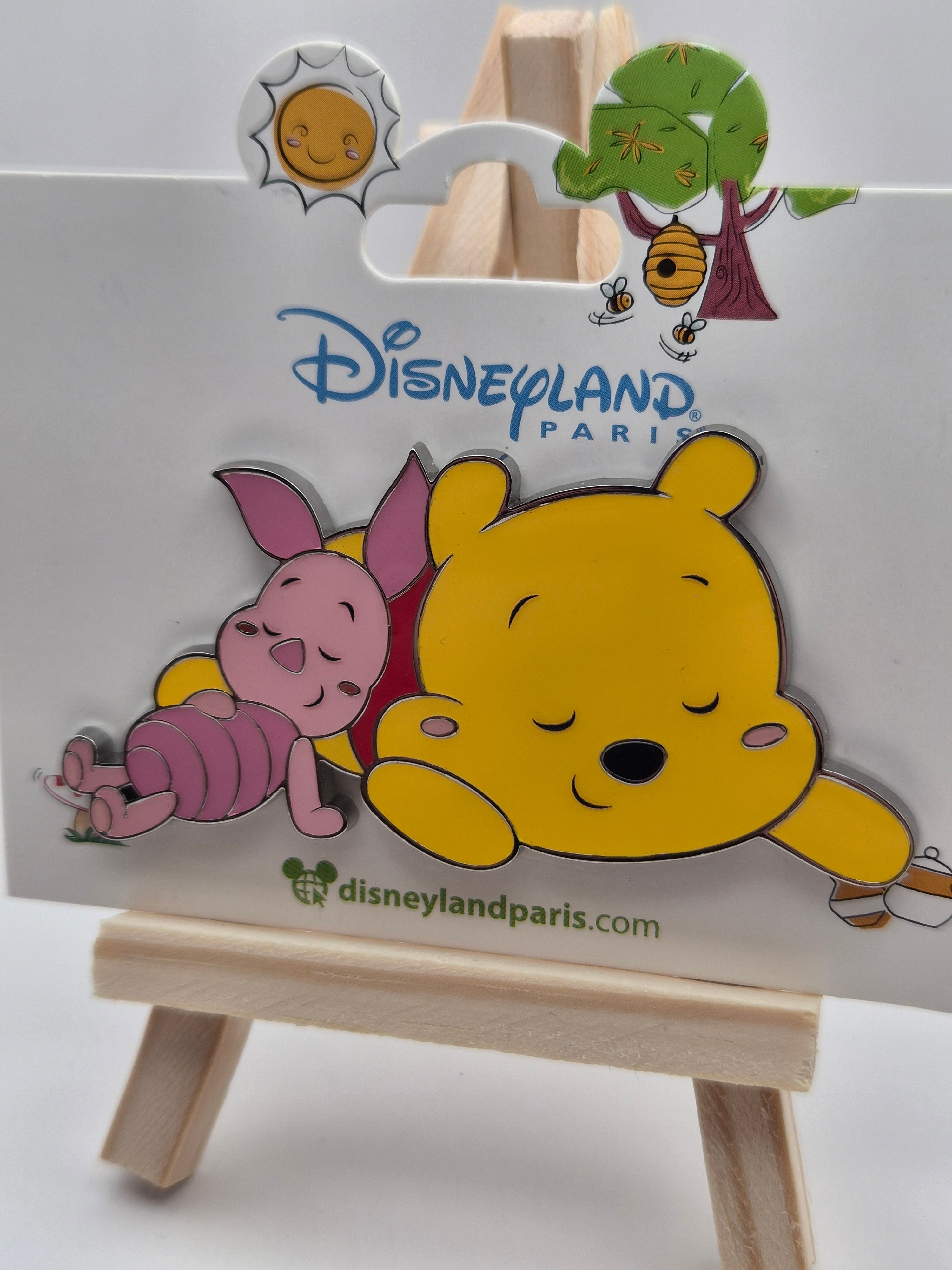 Winnie the Pooh and Piglet - Sleeping - Disneyland Paris Pin