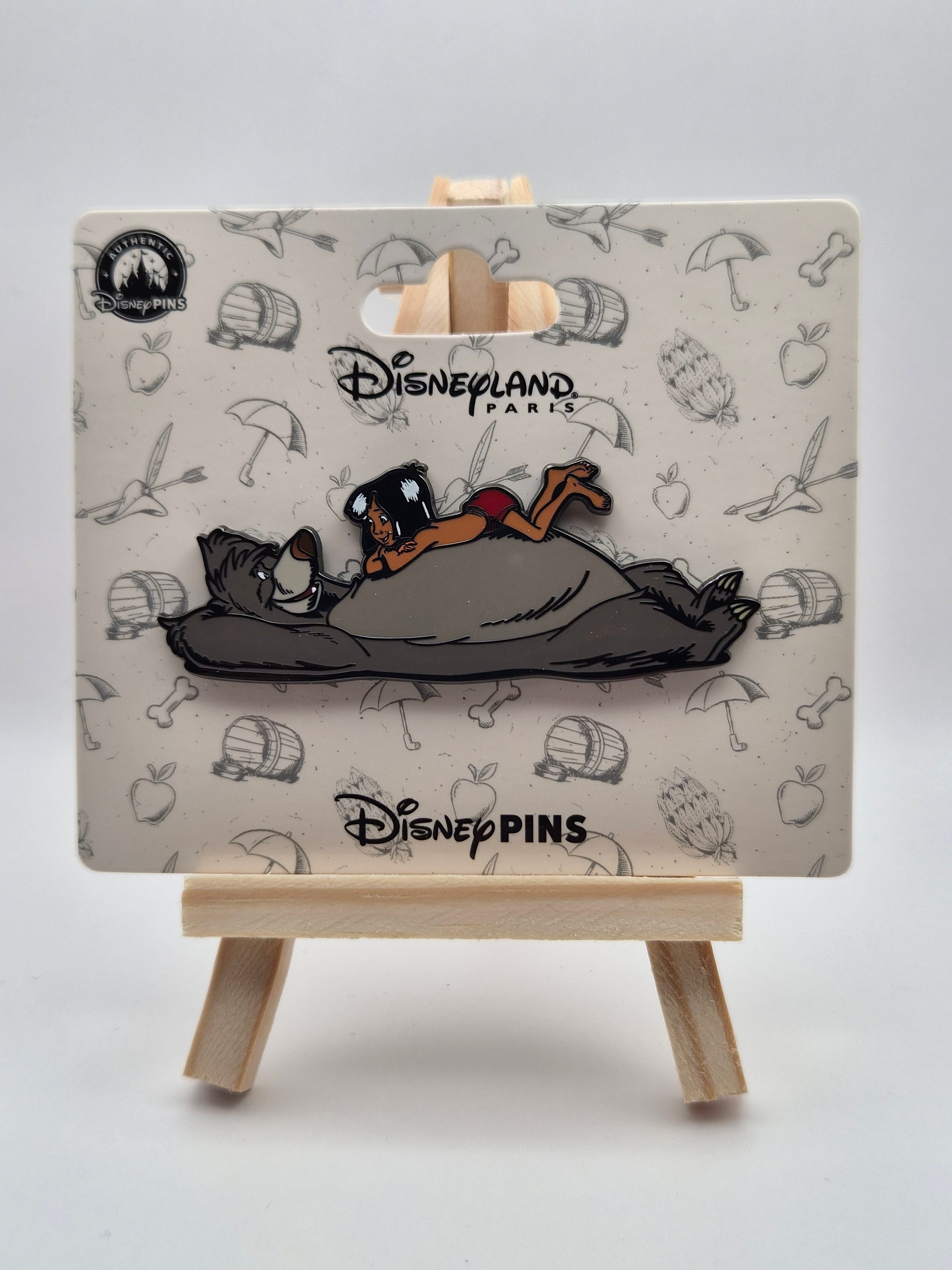 Mowgli and Baloo - The Jungle Book - Disneyland Paris Pin