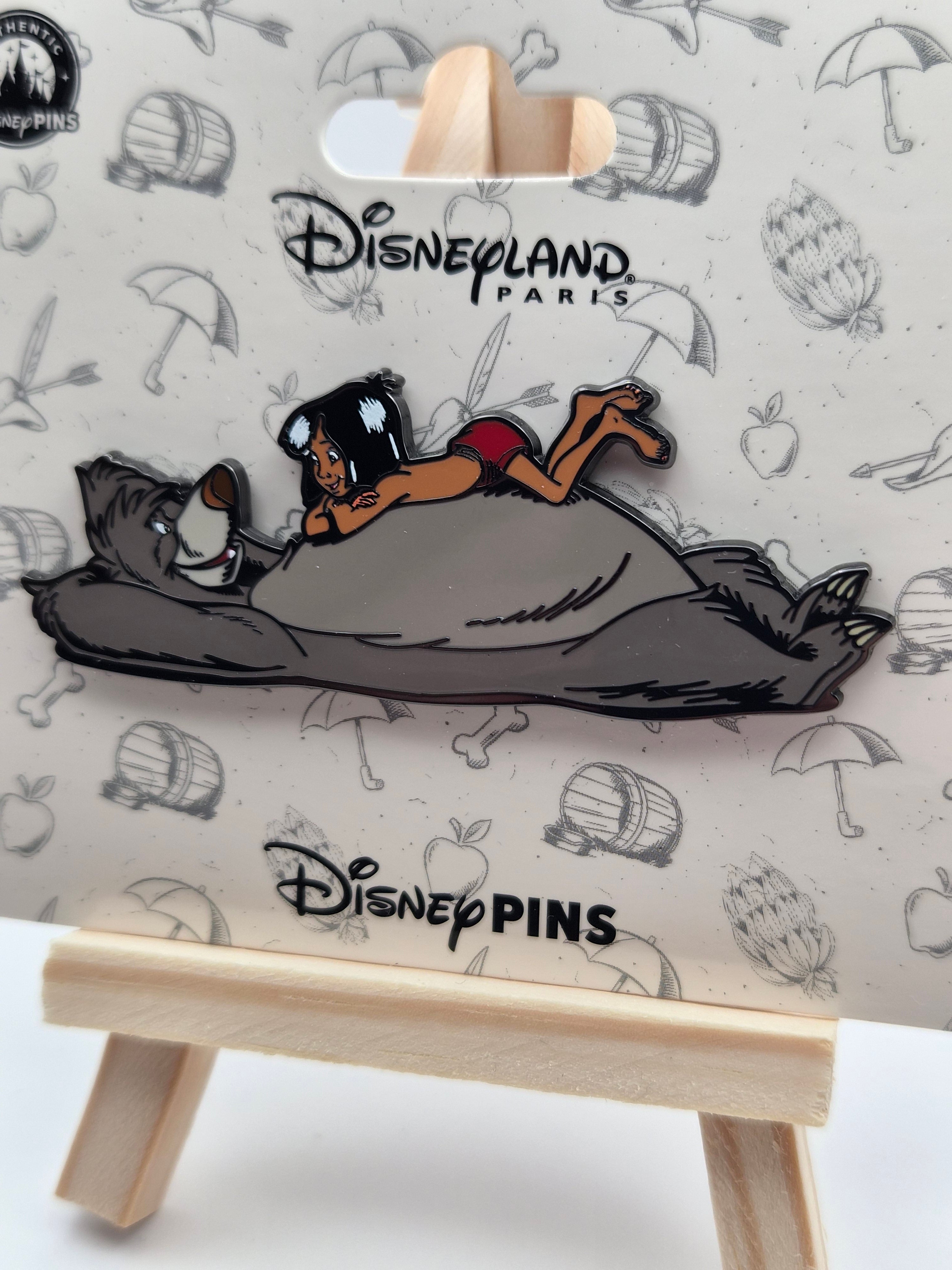 Mowgli and Baloo - The Jungle Book - Disneyland Paris Pin