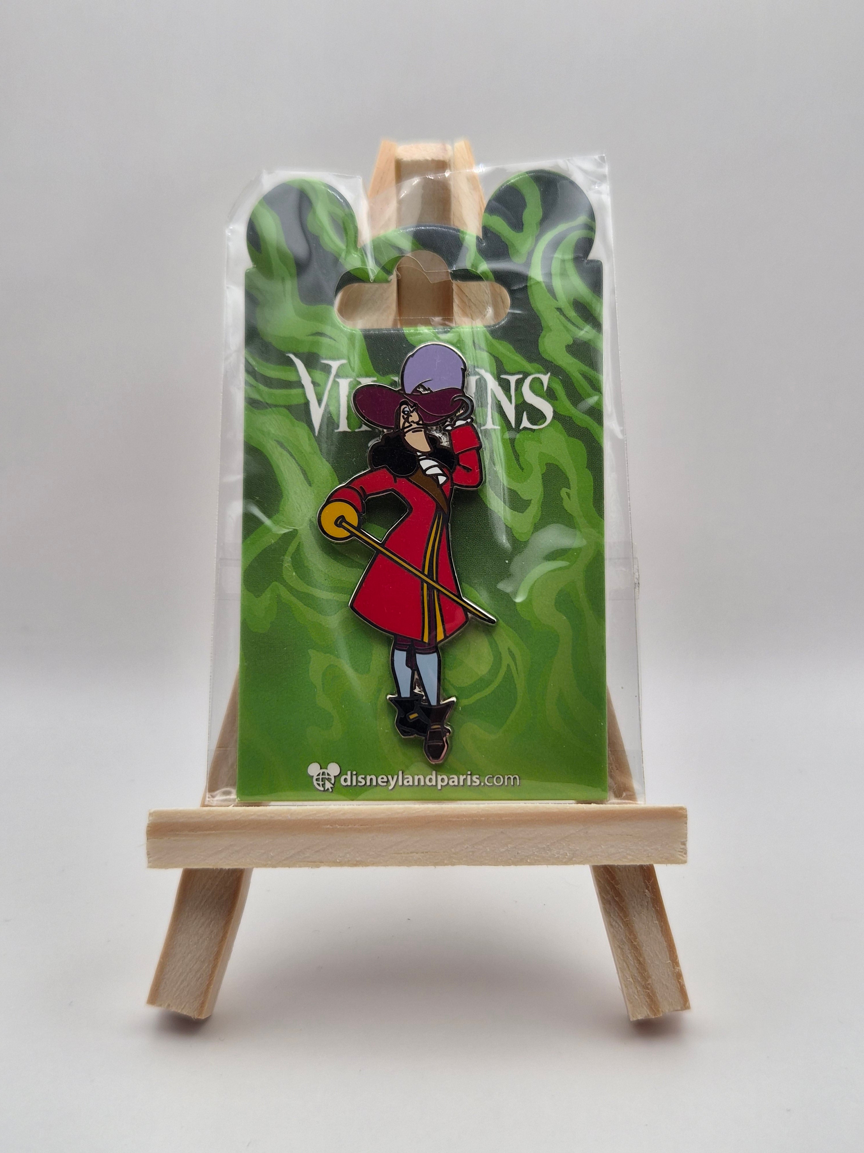 Captain Hook - Peter Pan Villains - Disneyland Paris Pin