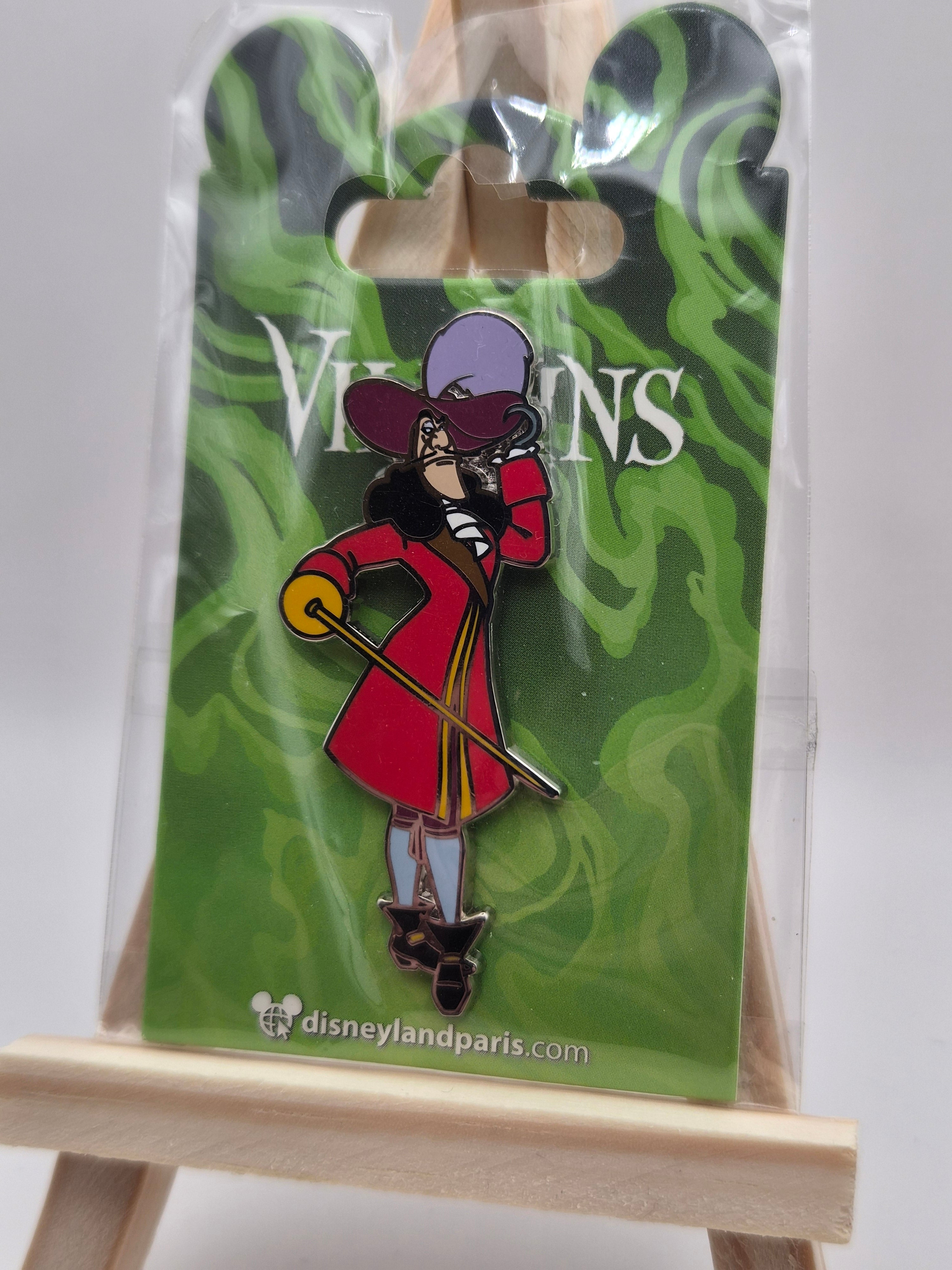 Captain Hook - Peter Pan Villains - Disneyland Paris Pin