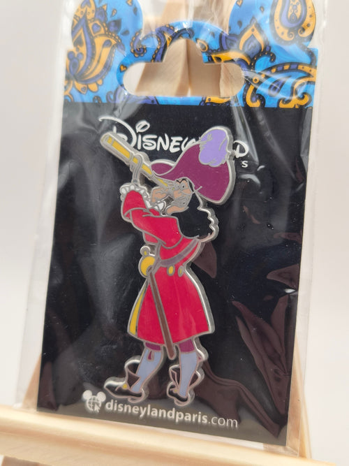 Captain Hook with Spyglass - Peter Pan - Disneyland Paris Pin