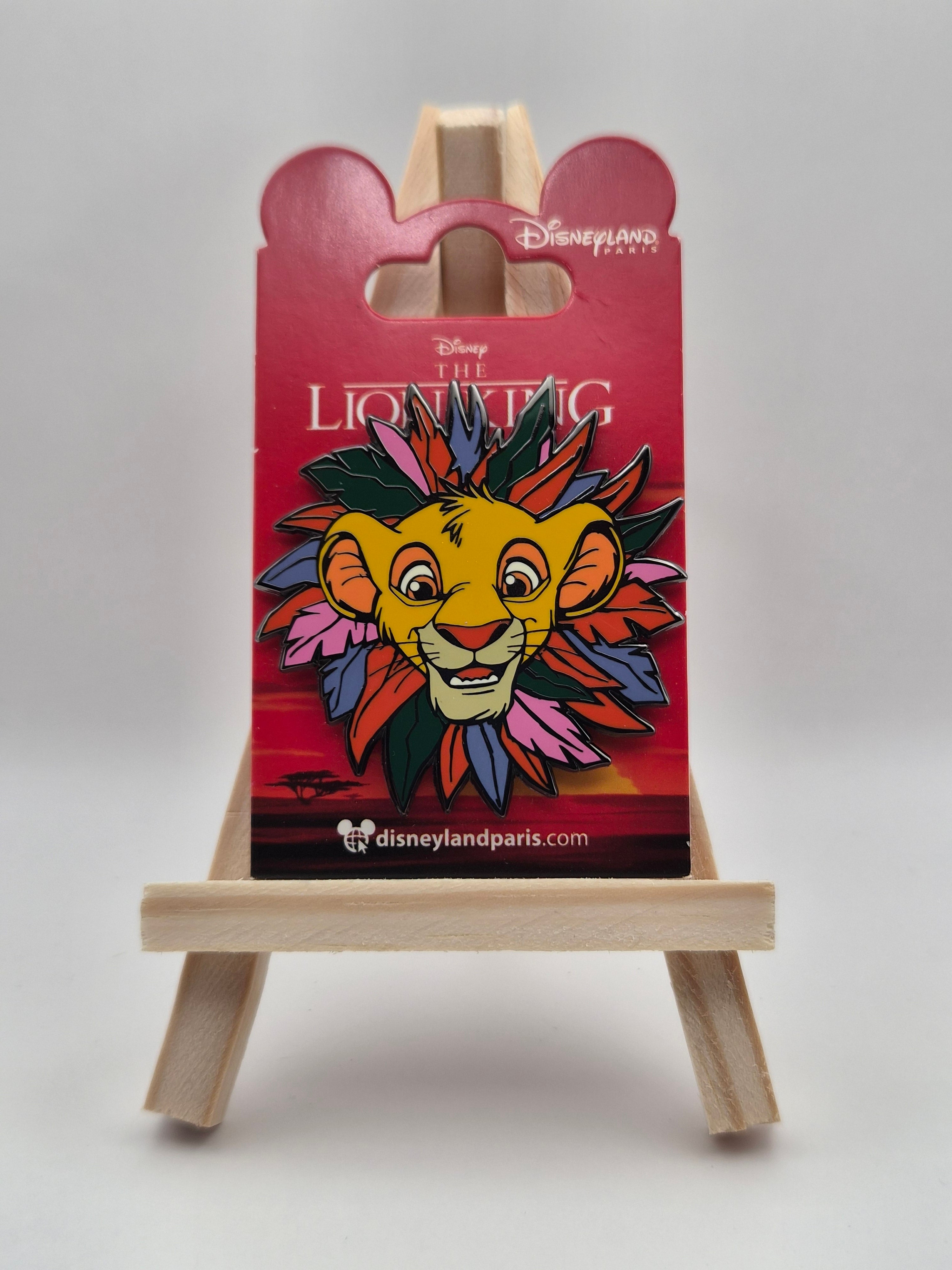 Simba with Coloured Manes - The Lion King - Disneyland Paris Pin