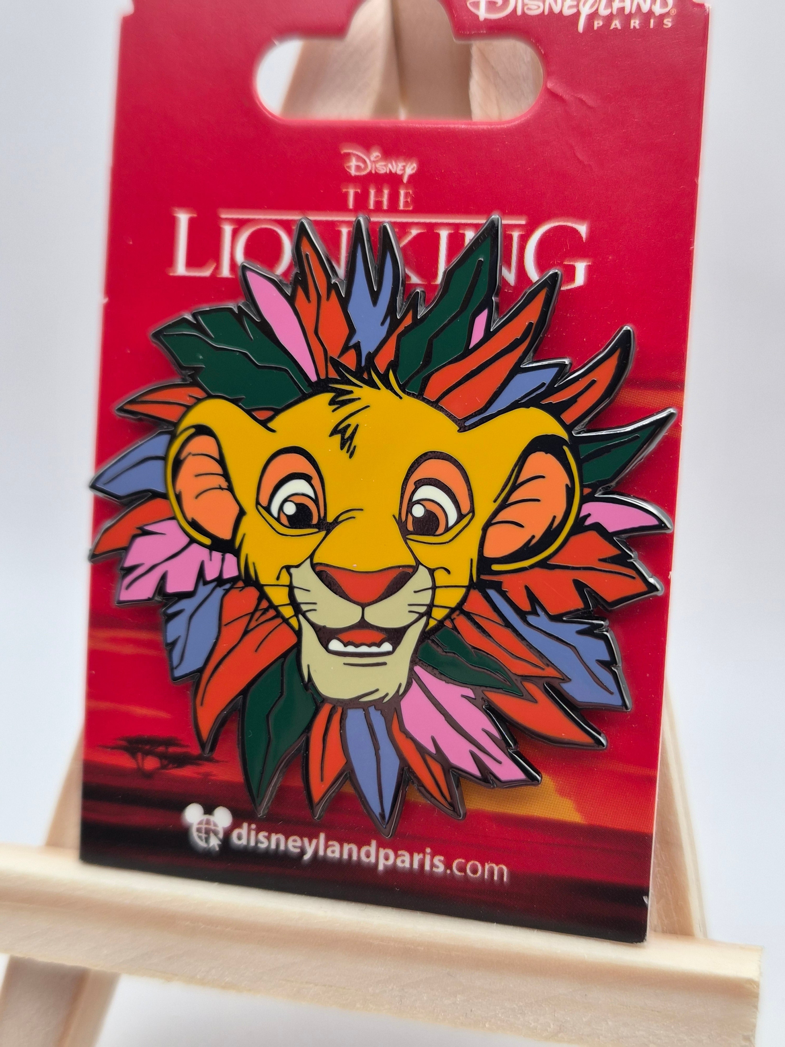 Simba with Coloured Manes - The Lion King - Disneyland Paris Pin
