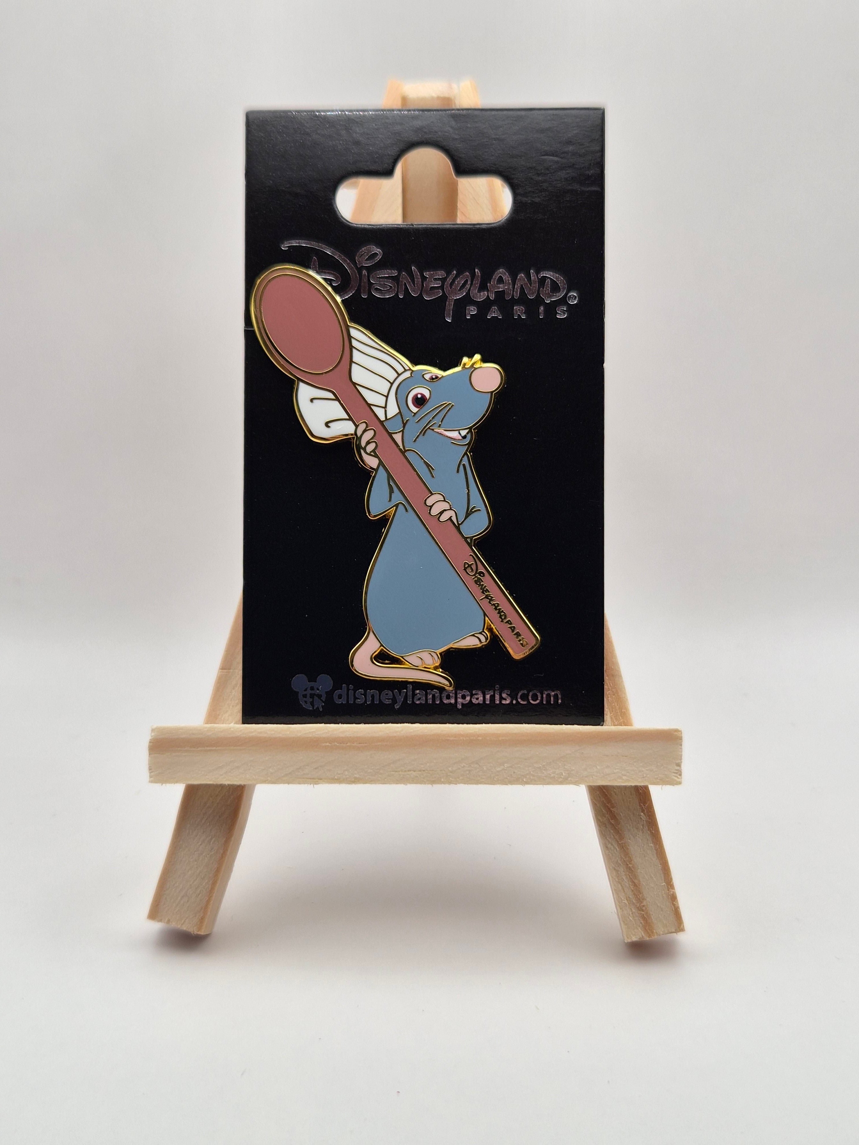 Rémy with Spoon - Ratatouille - Disneyland Paris Pin