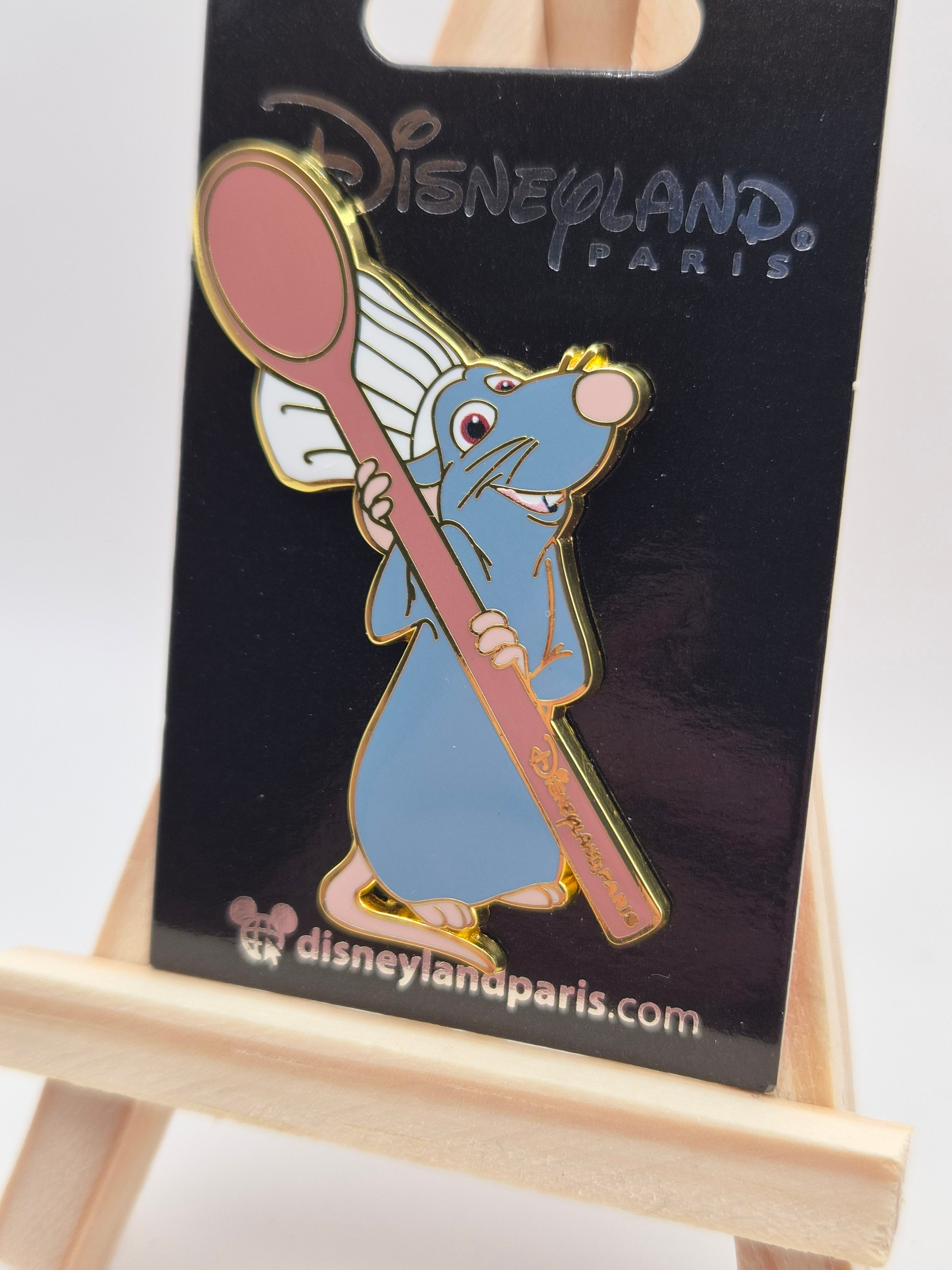 Rémy with Spoon - Ratatouille - Disneyland Paris Pin