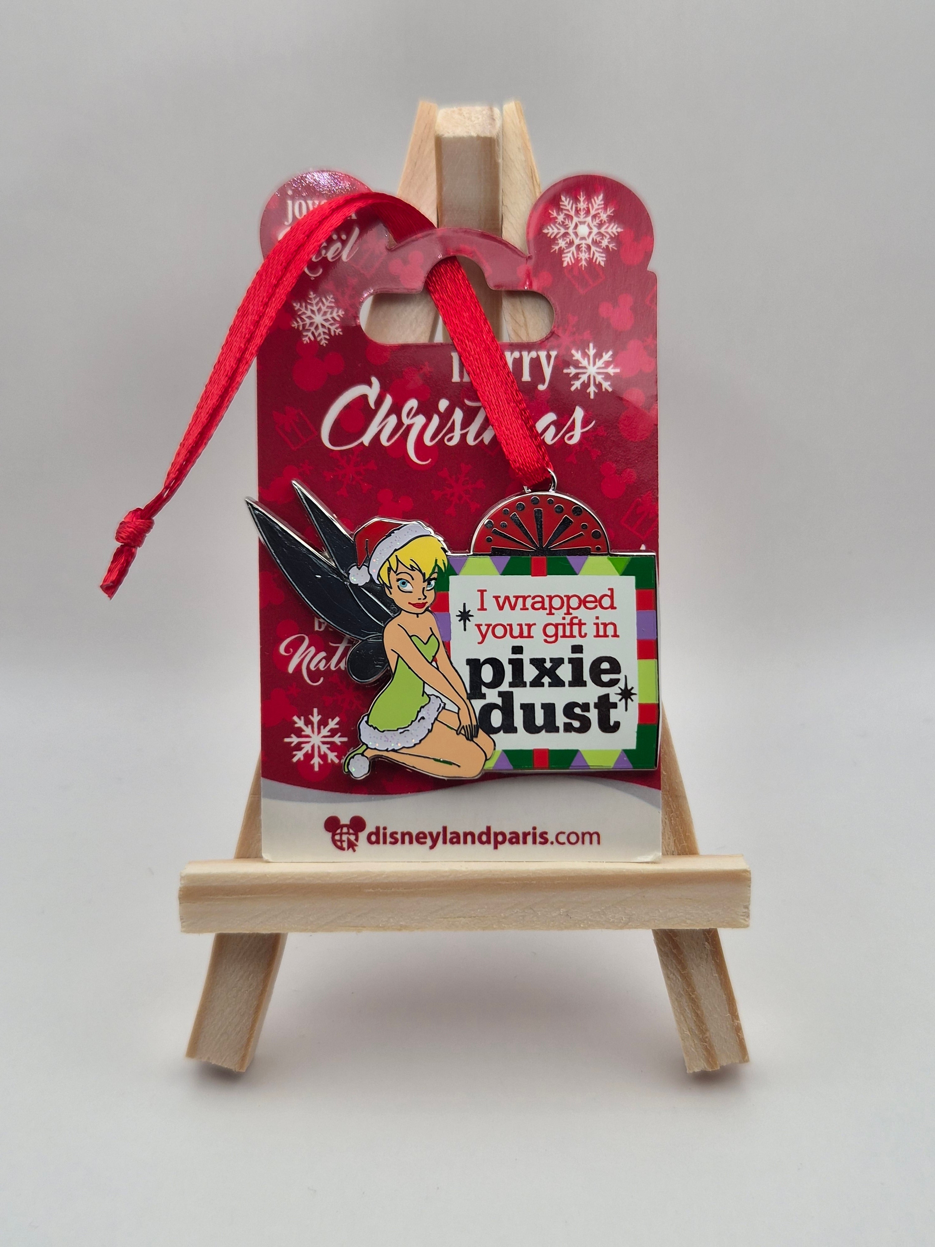 Tinkerbell (Christmas) - I Wrapped Your Gift In Pixie Dust - Disneyland Paris Pin