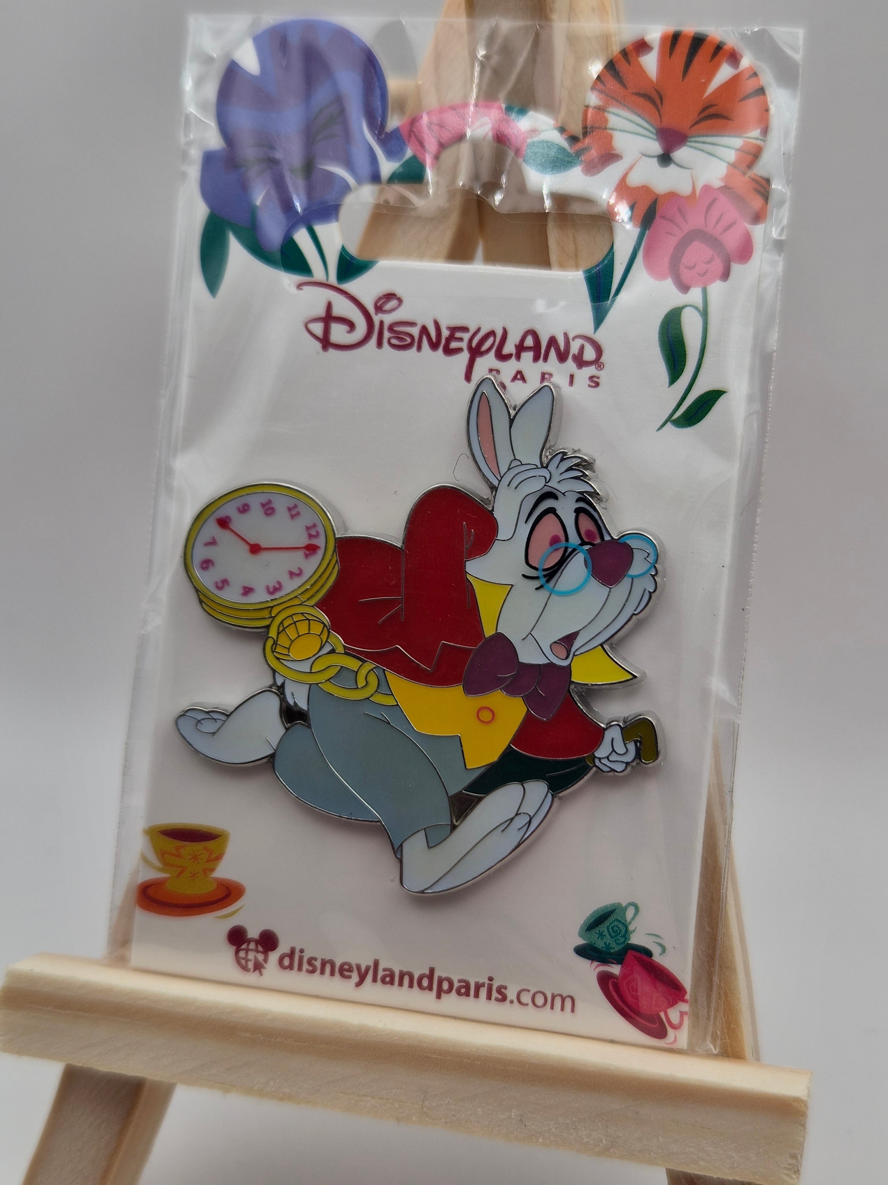 White Rabbit Running - Alice in Wonderland - Disneyland Paris Pin
