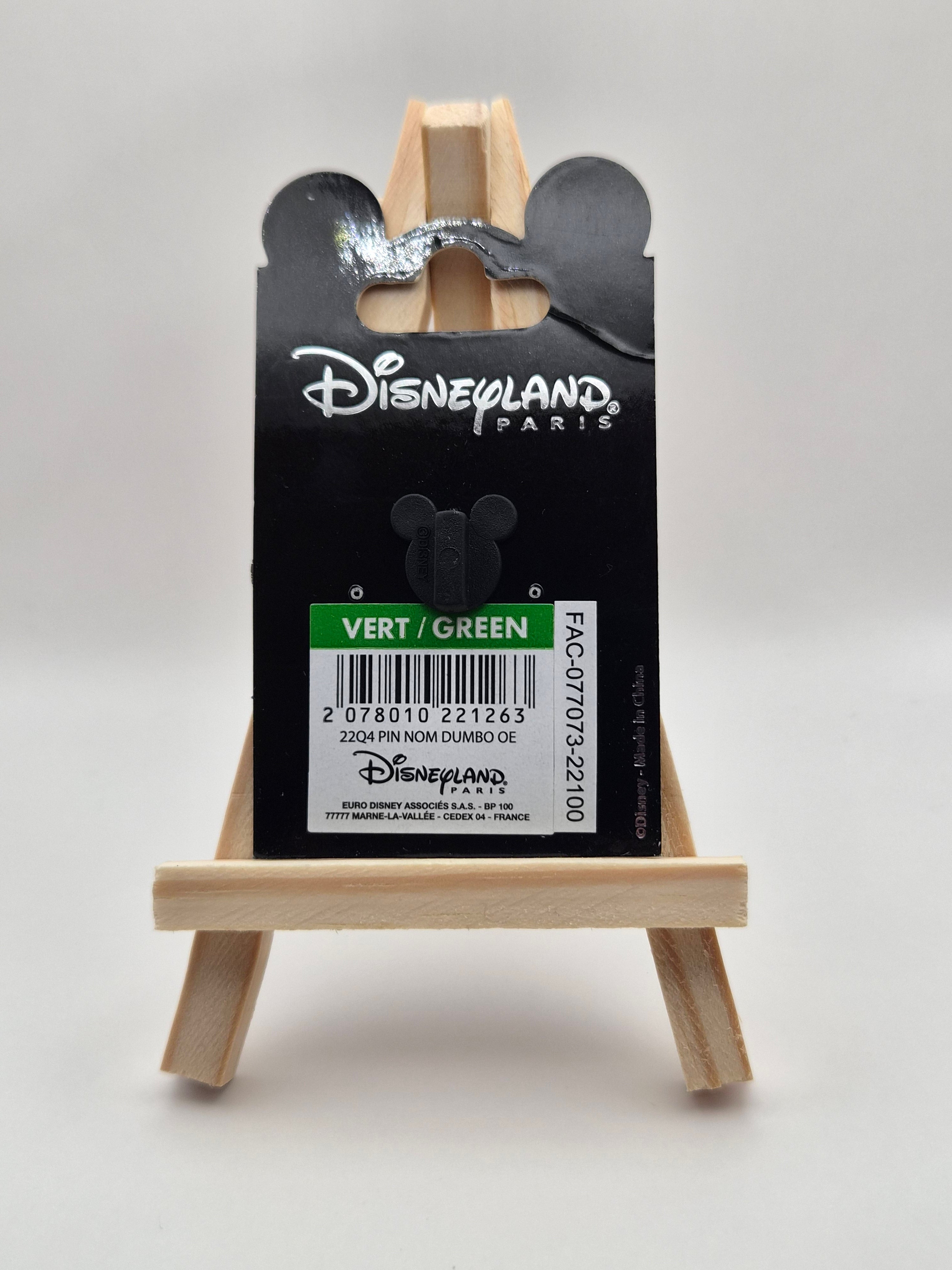 Dumbo The Flying Elephant - Logo - Disneyland Paris Pin