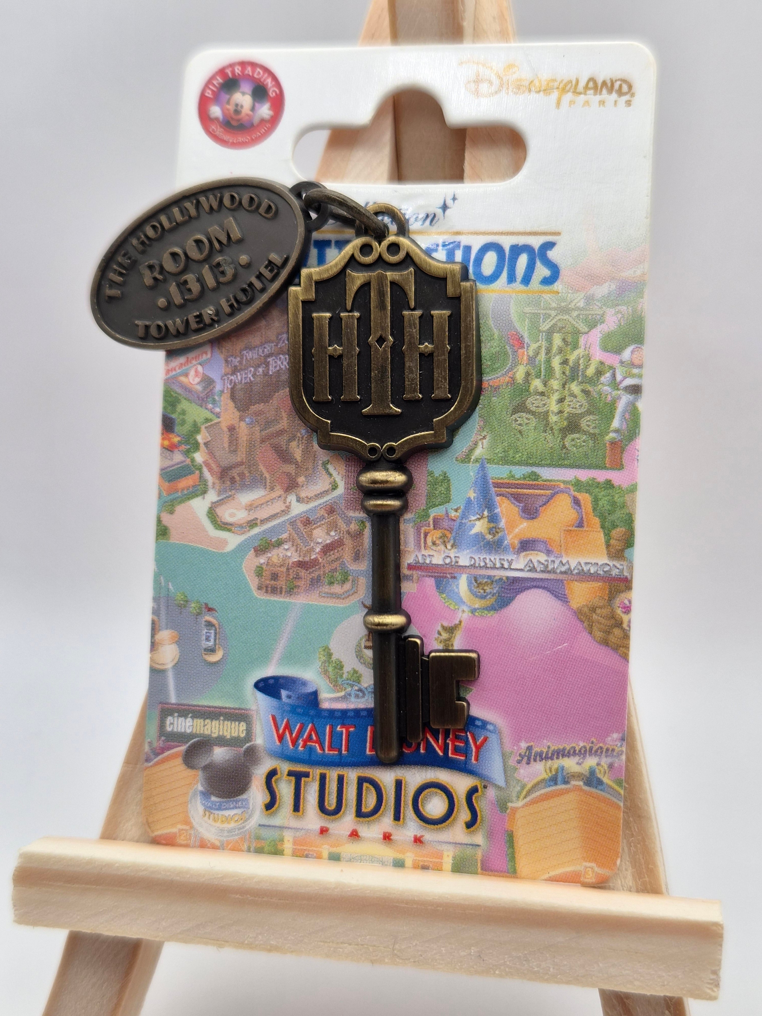 Tower of Terror - Hollywood Hotel Key (Attractions) - Disneyland Paris Pin