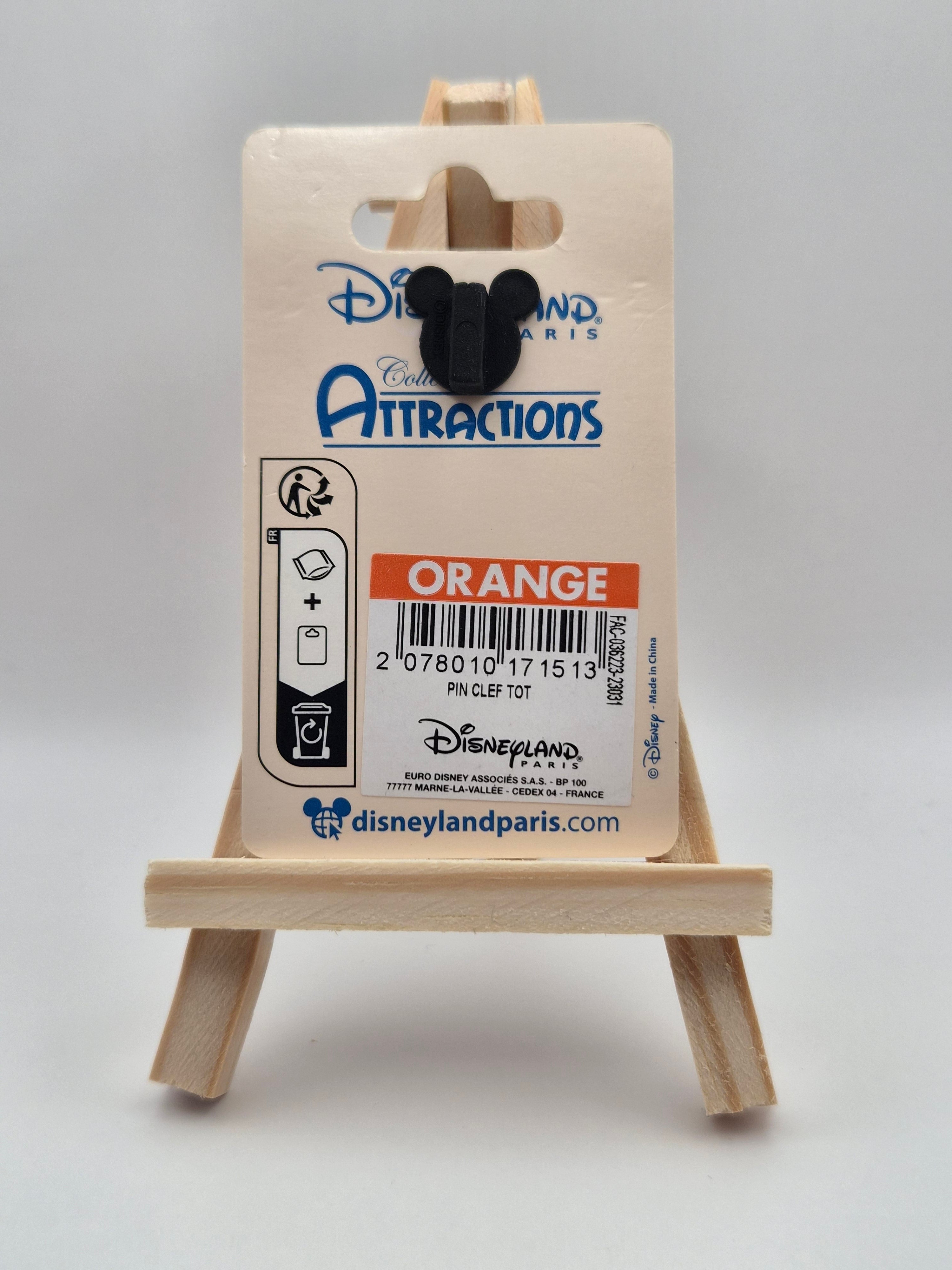 Tower of Terror - Hollywood Hotel Key (Attractions) - Disneyland Paris Pin