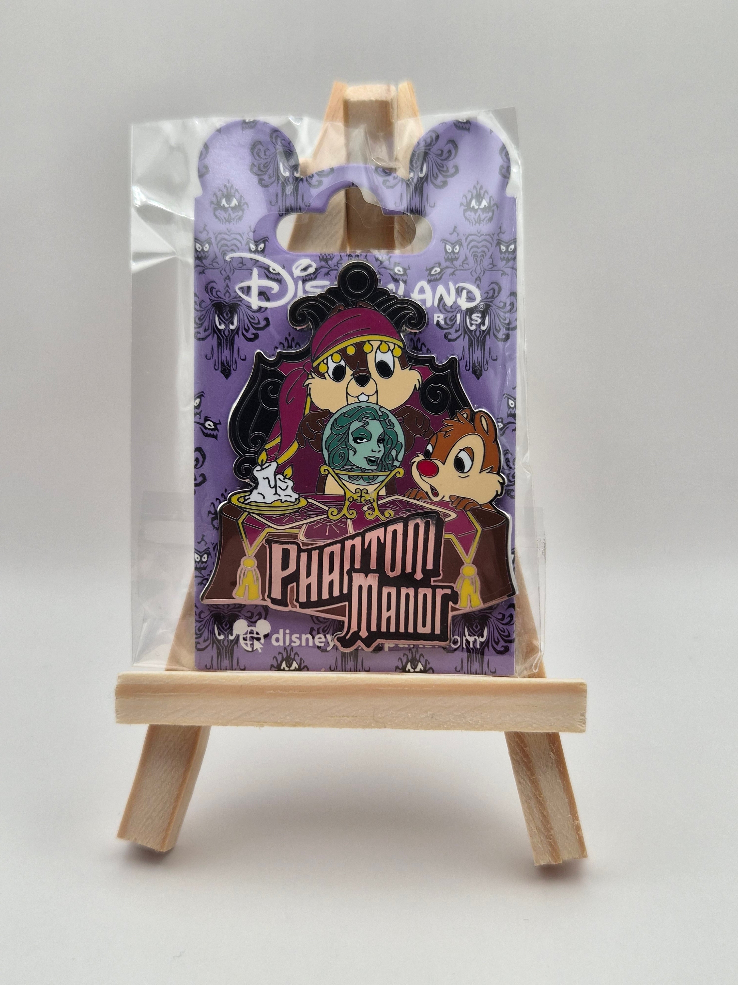 Chip & Dale - Phantom Manor Madame Leota - Disneyland Paris Pin