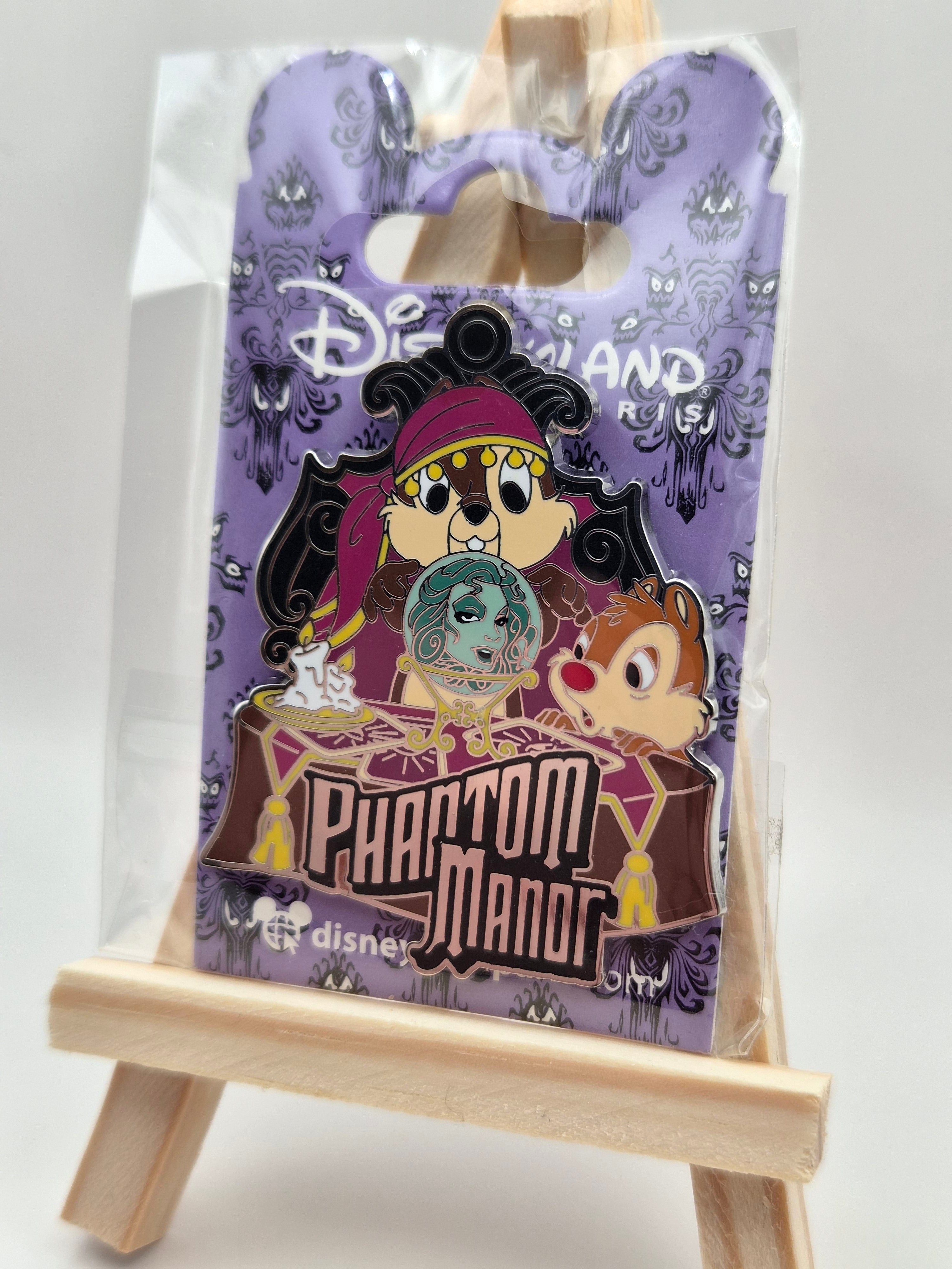 Chip & Dale - Phantom Manor Madame Leota - Disneyland Paris Pin