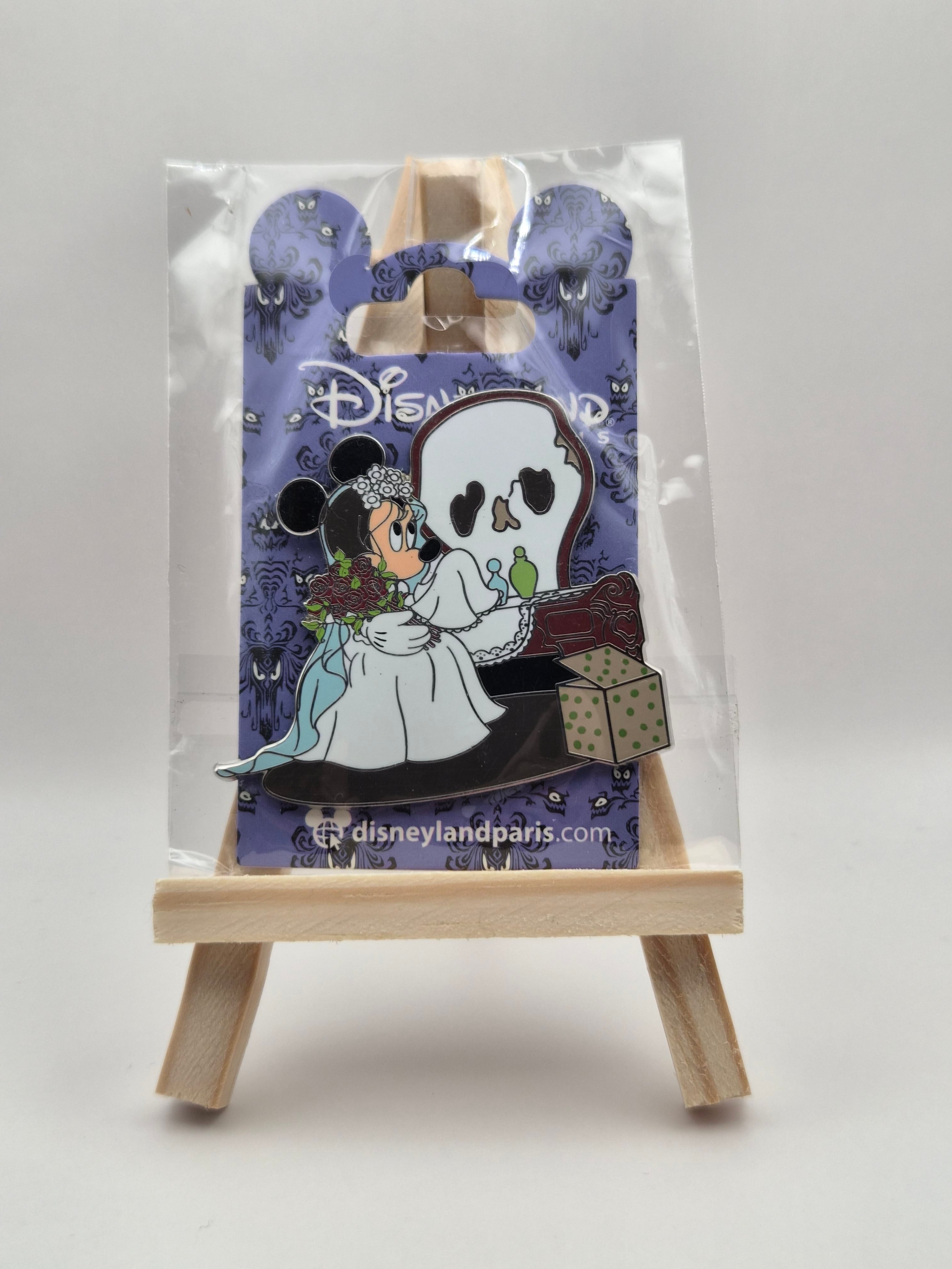 Minnie Mouse - Phantom Manor Mirror - Disneyland Paris Pin