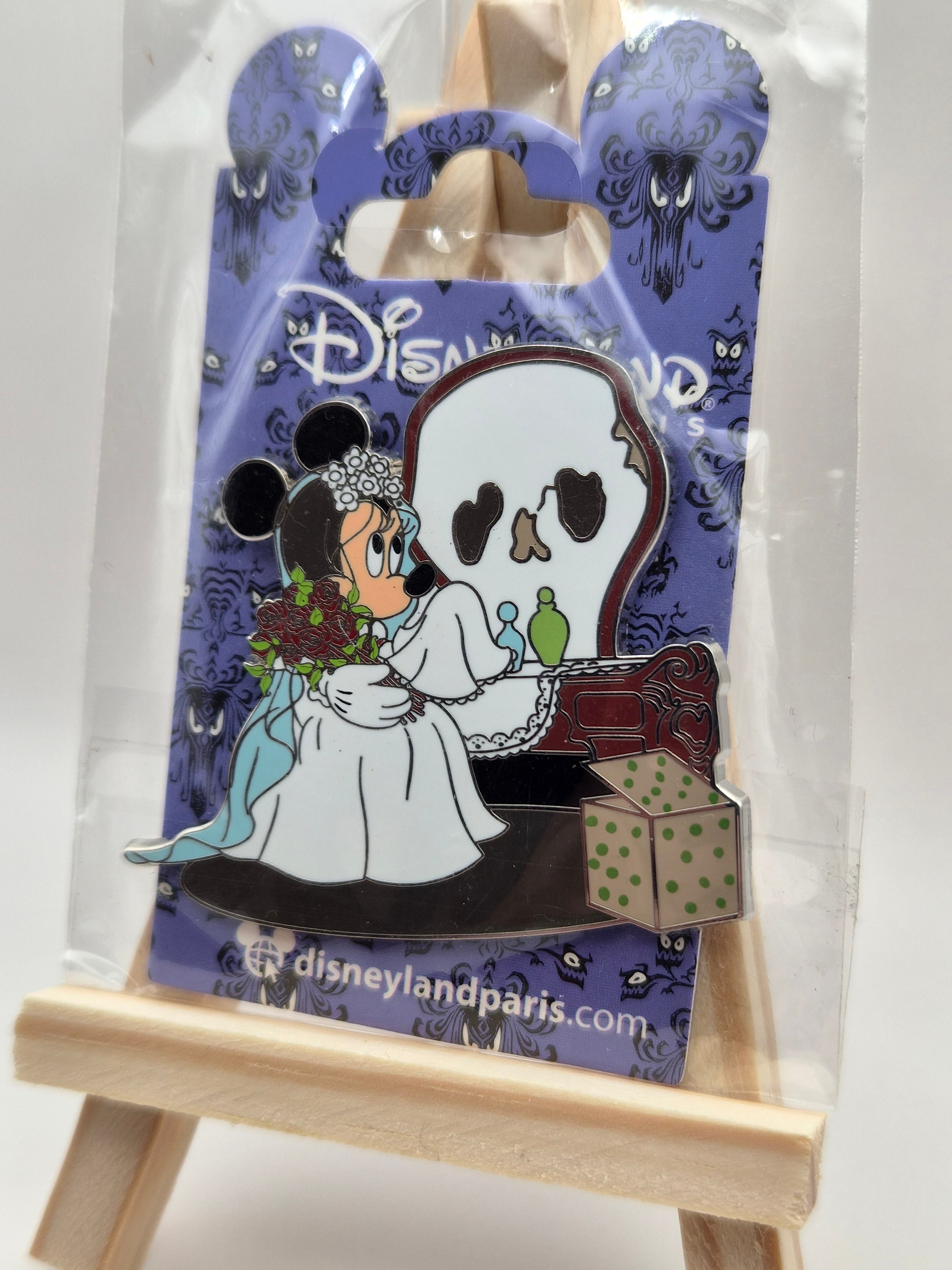 Minnie Mouse - Phantom Manor Mirror - Disneyland Paris Pin
