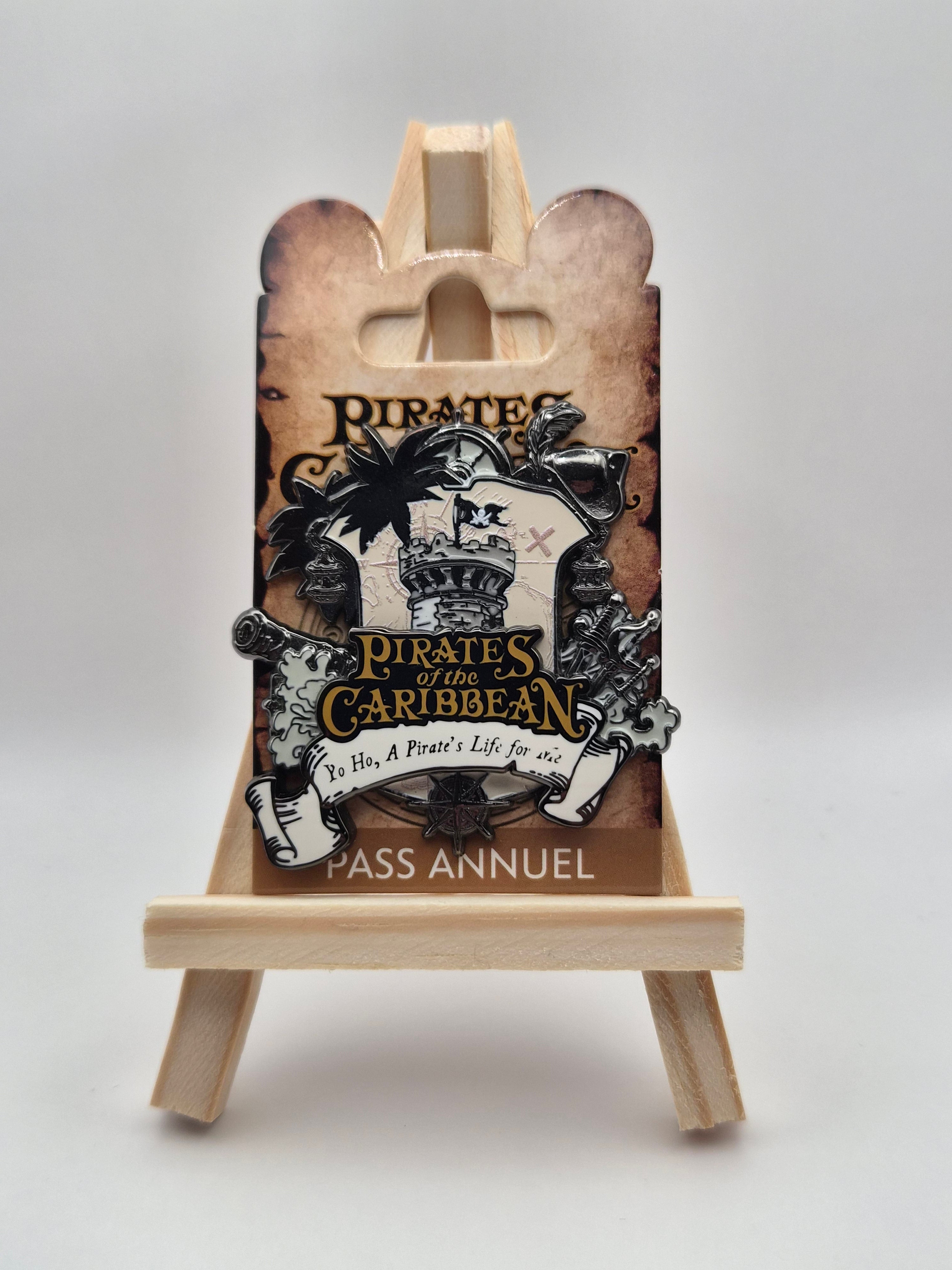 Pirates of the Caribbean - Pass Annuel - Disneyland Paris Pin