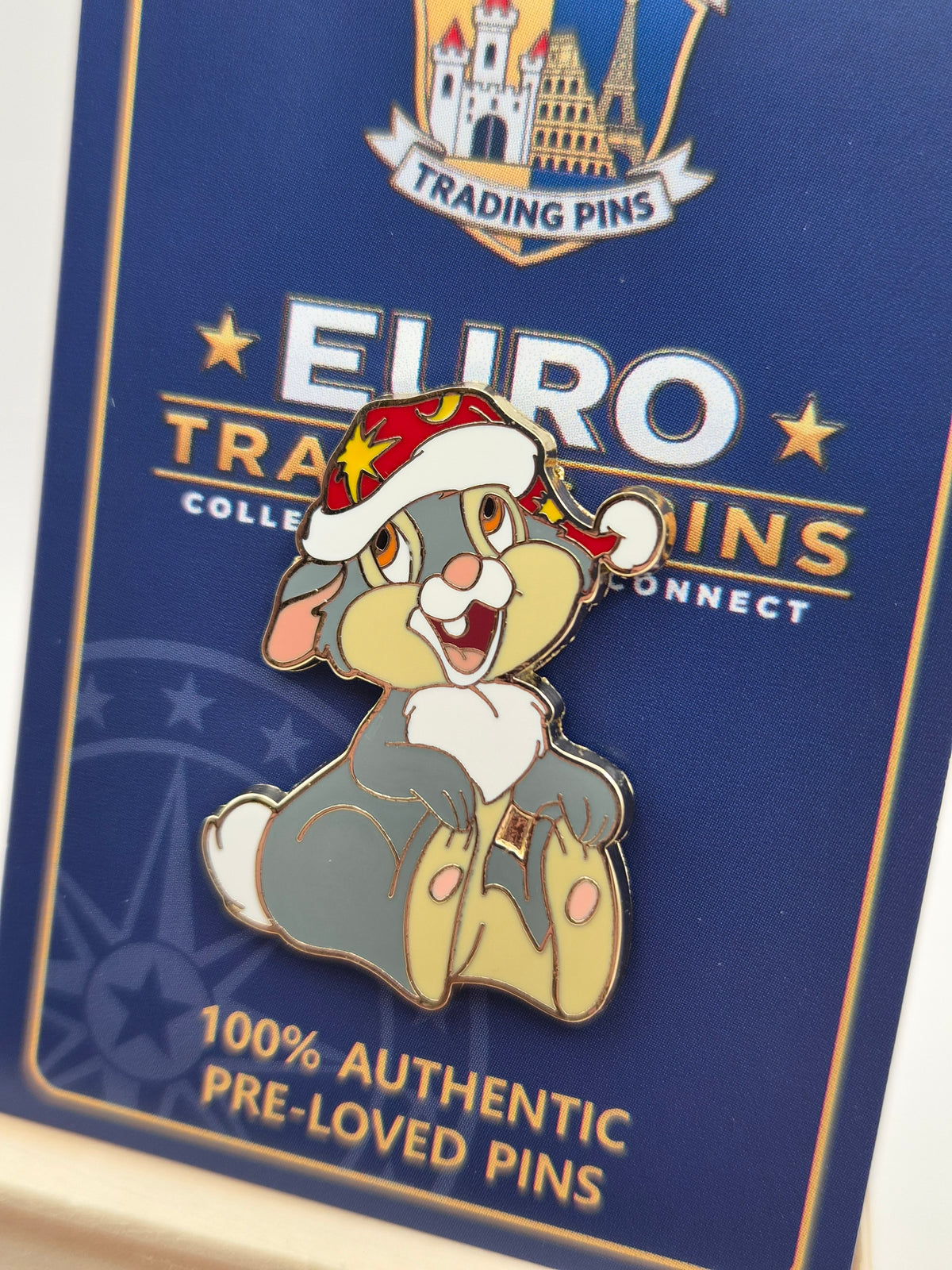 Thumper - Christmas Hat - 100% Authentic Disney Pin