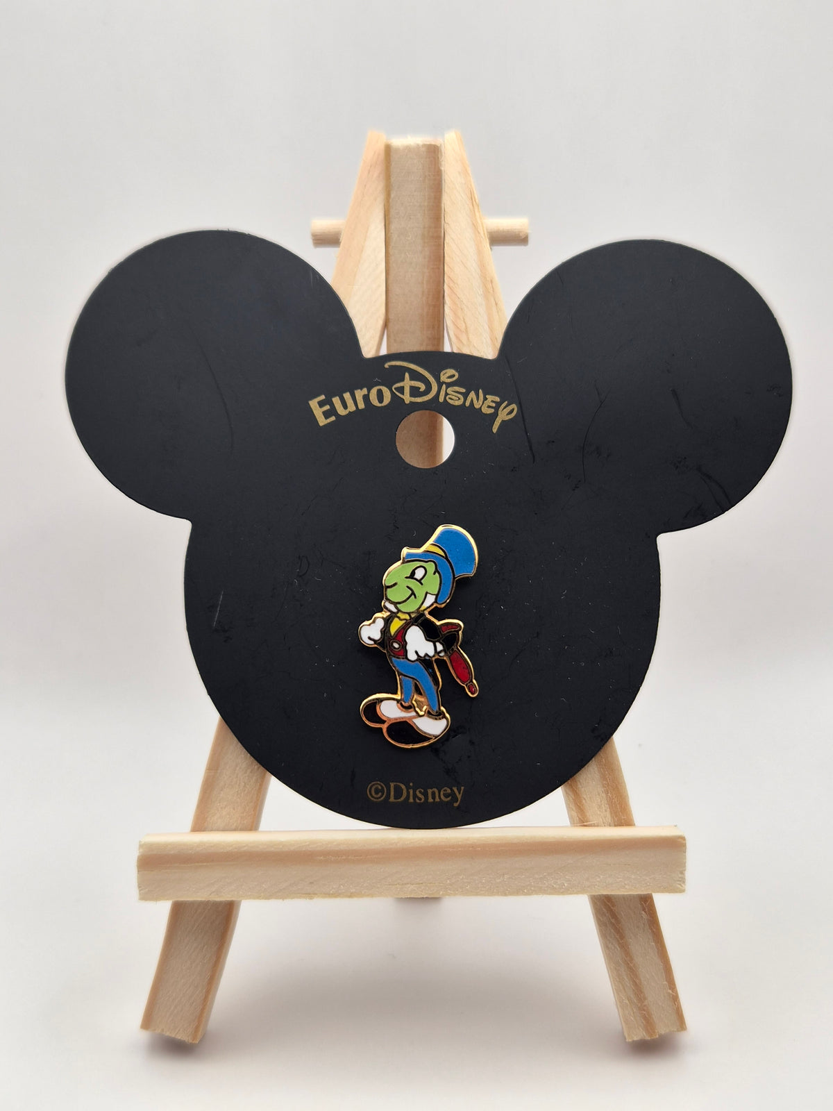Jiminy Cricket - Pinocchio - EuroDisney Vintage Pin