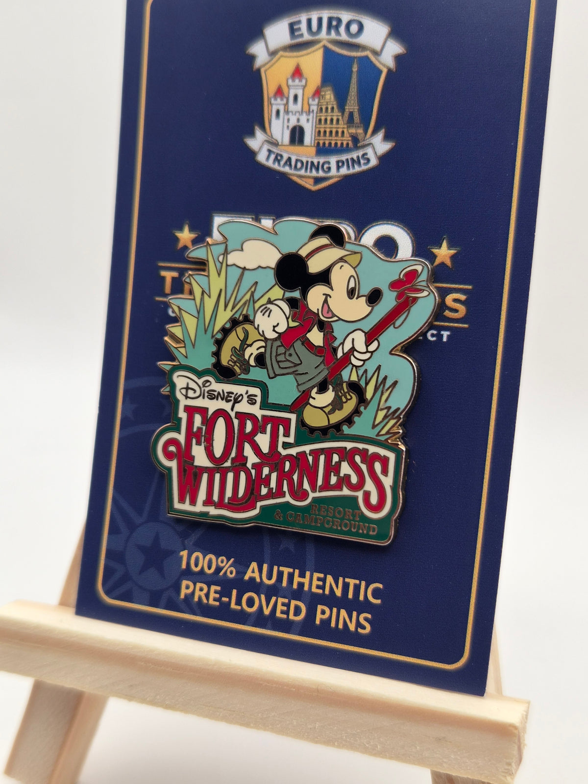 Fort Wilderness Resort & Campground - Walt Disney World Resort - 100% Authentic Disney Pin