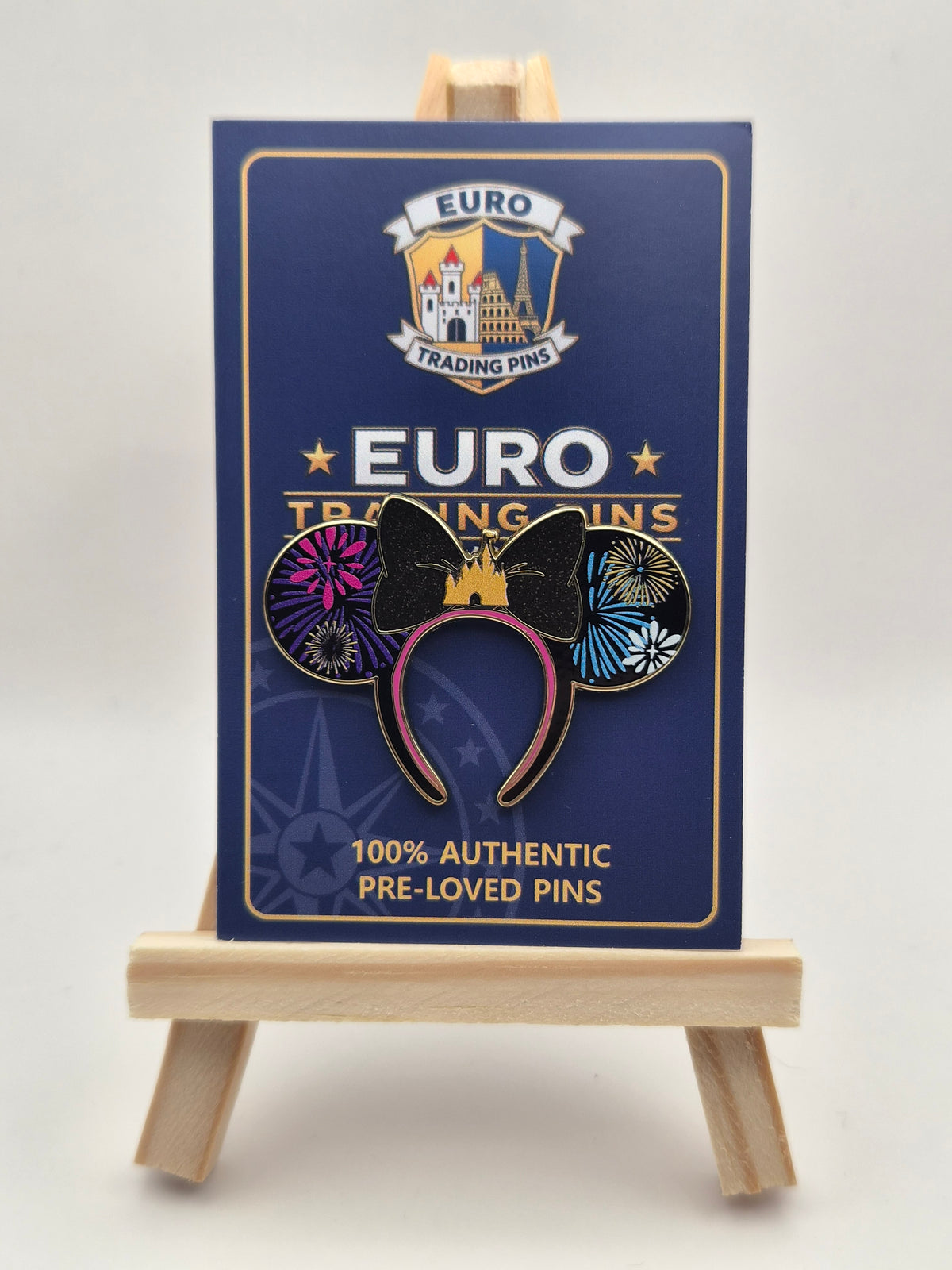 Nighttime Spectacular Minnie Mouse Ears - Minnie Mouse The Main Attraction - 100% Authentic Disney Pin