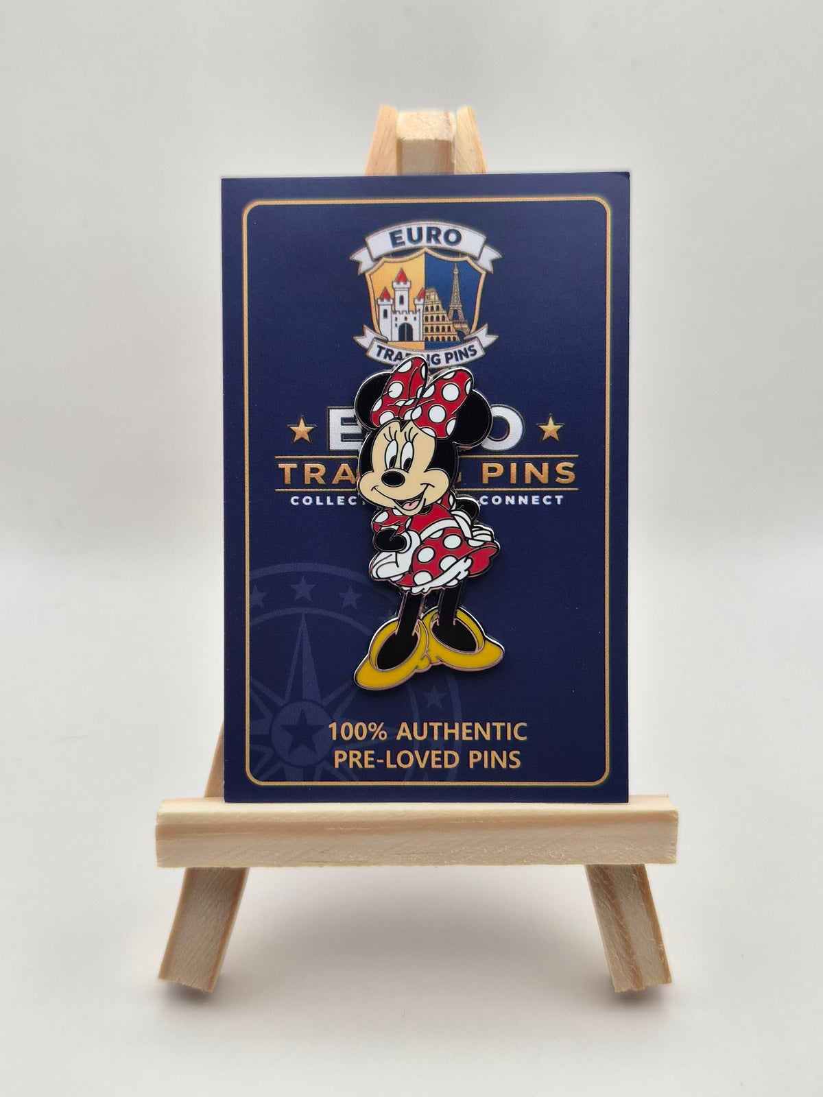 Minnie Mouse - Classic with Hands on Sides - 100% Authentic Disney Pin