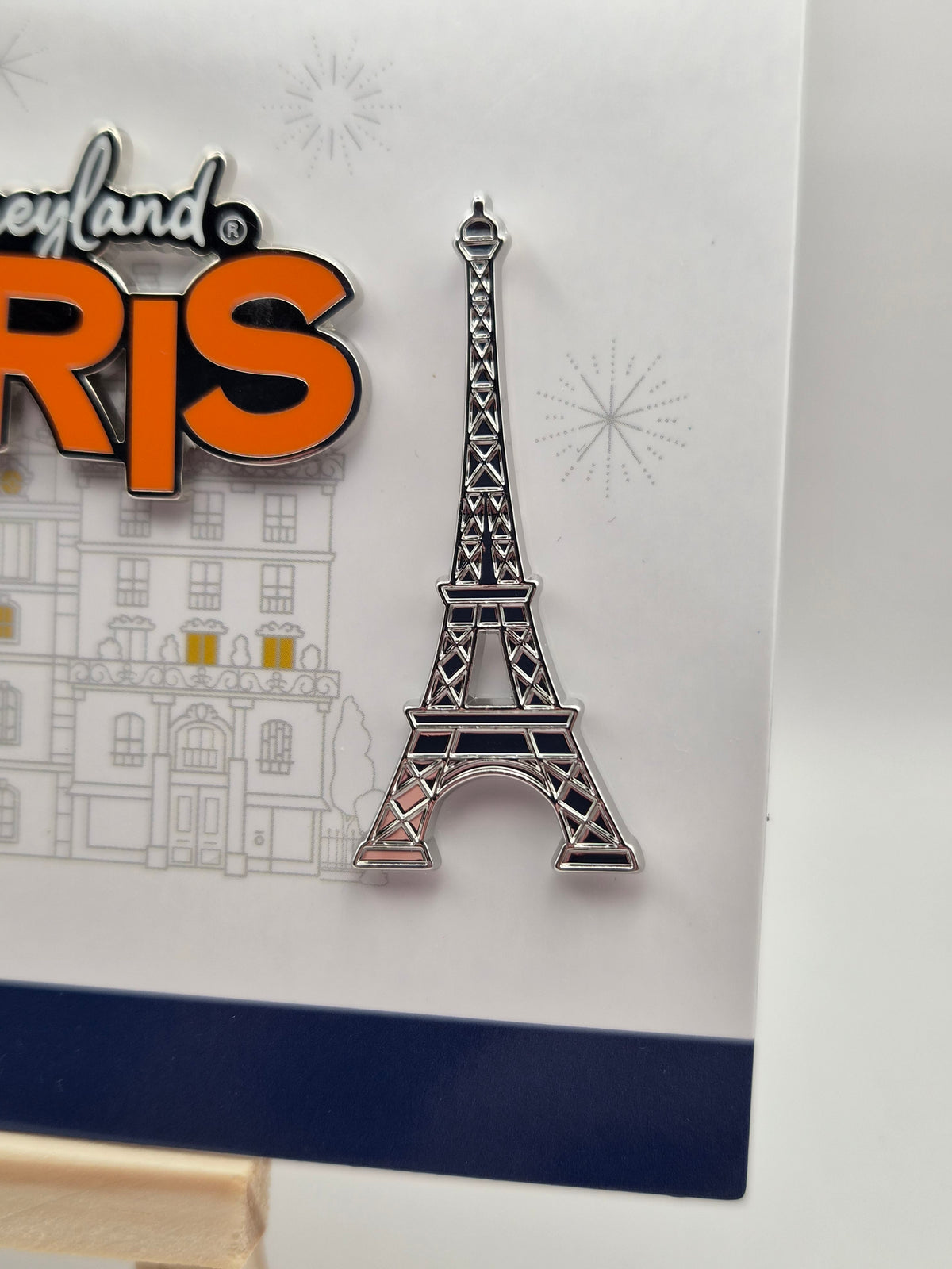 Stitch with Castle and Eiffel Tower - Set of 4 - Disneyland Paris Pin