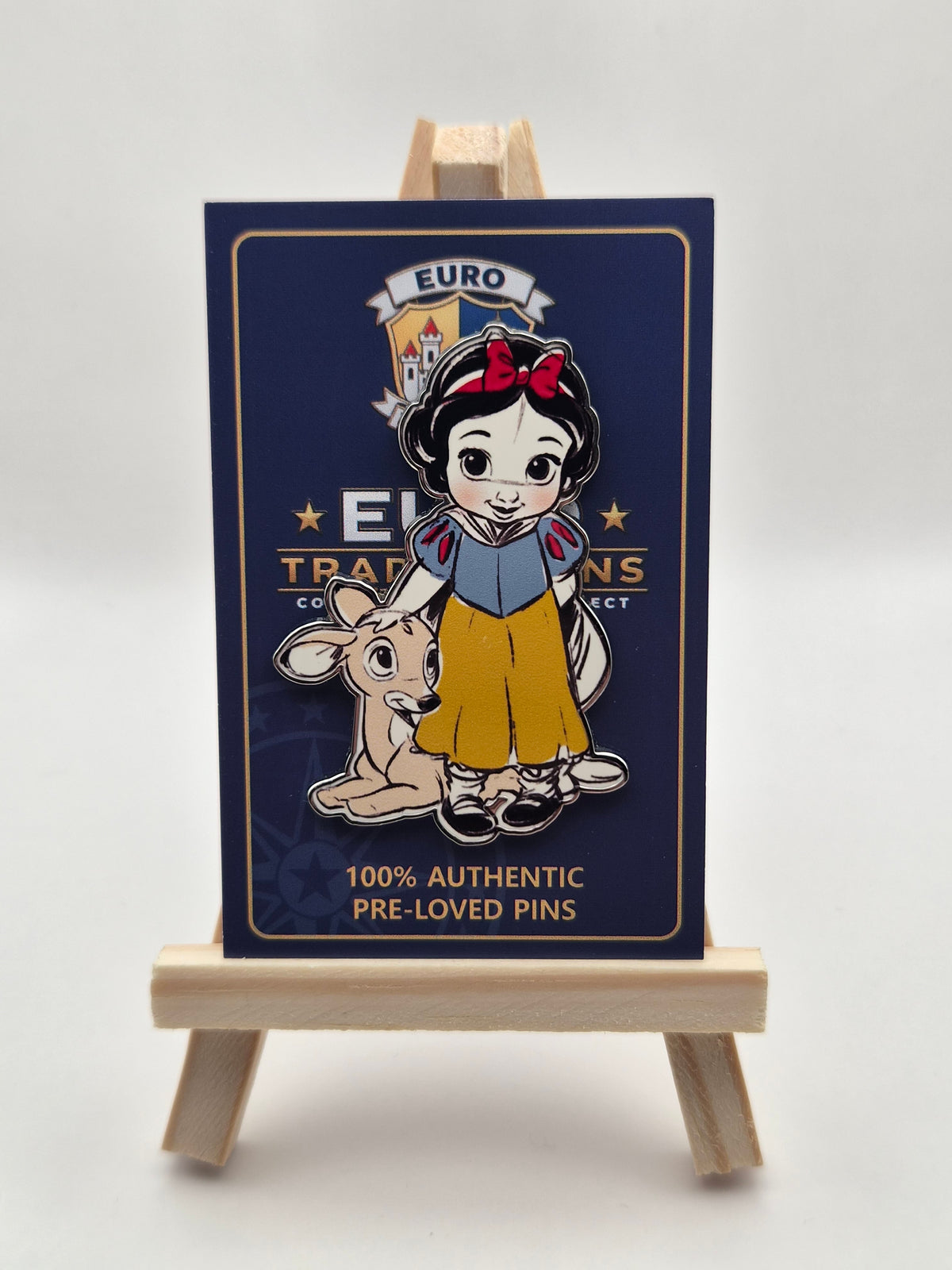 Snow White with Deer (Animators) - Snow White and the Seven Dwarfs - 100% Authentic Disney Pin
