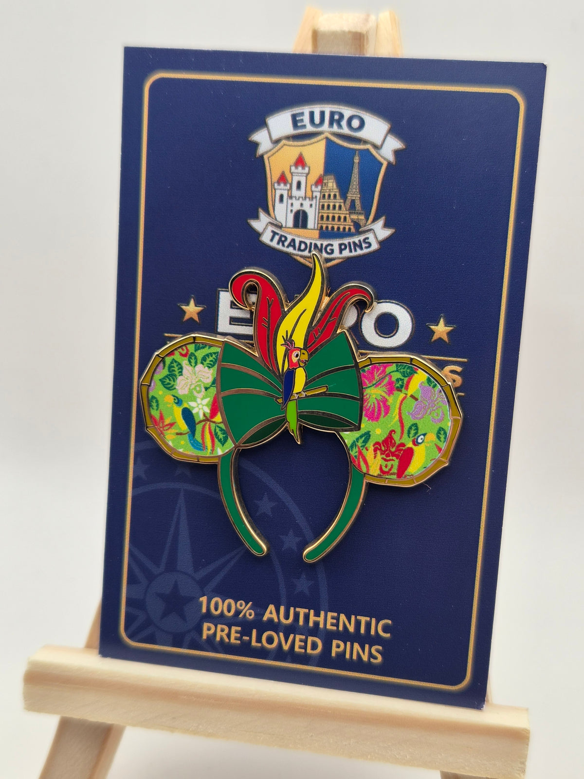 Tiki Room Minnie Mouse Ears - Minnie Mouse The Main Attraction - 100% Authentic Disney Pin