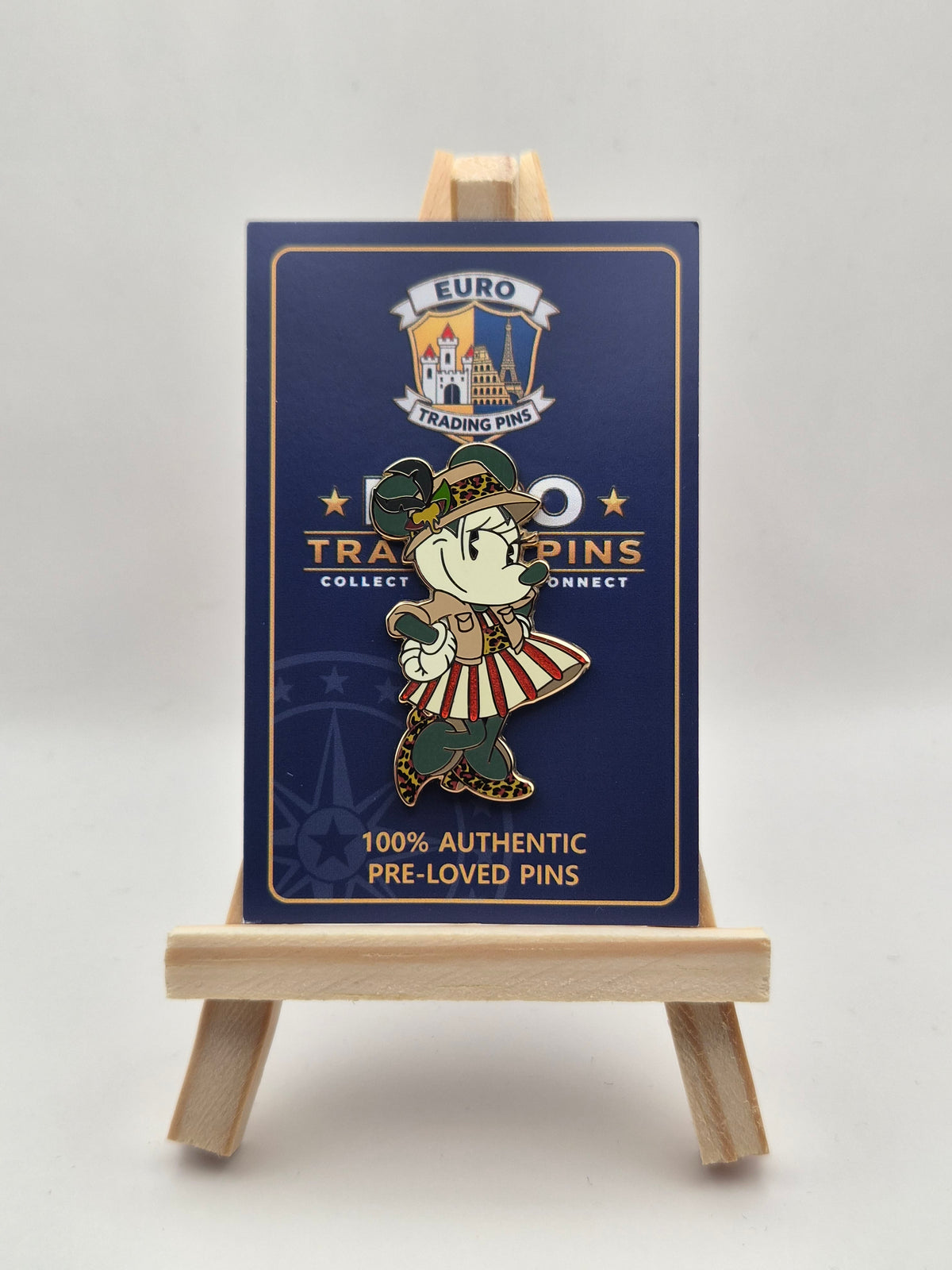 Jungle Cruise style Minnie - Minnie Mouse The Main Attraction - 100% Authentic Disney Pin