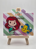 Ariel and Flounder - The Little Mermaid Set of 2 - Disneyland Paris Pin