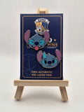 Stitch Emoji's - Laughing and Sad Faces (set of 2) - 100% Authentic Disney Pin