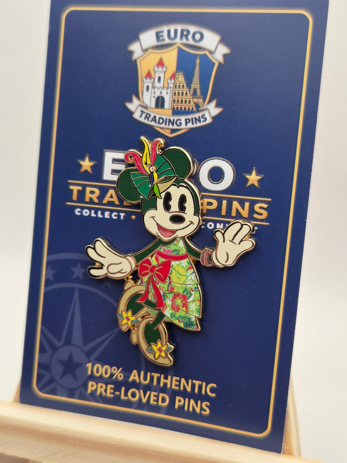 Tiki Room style Minnie - Minnie Mouse The Main Attraction - 100% Authentic Disney Pin