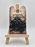 Pirates of the Caribbean - Grey Skull - Disneyland Paris Pin