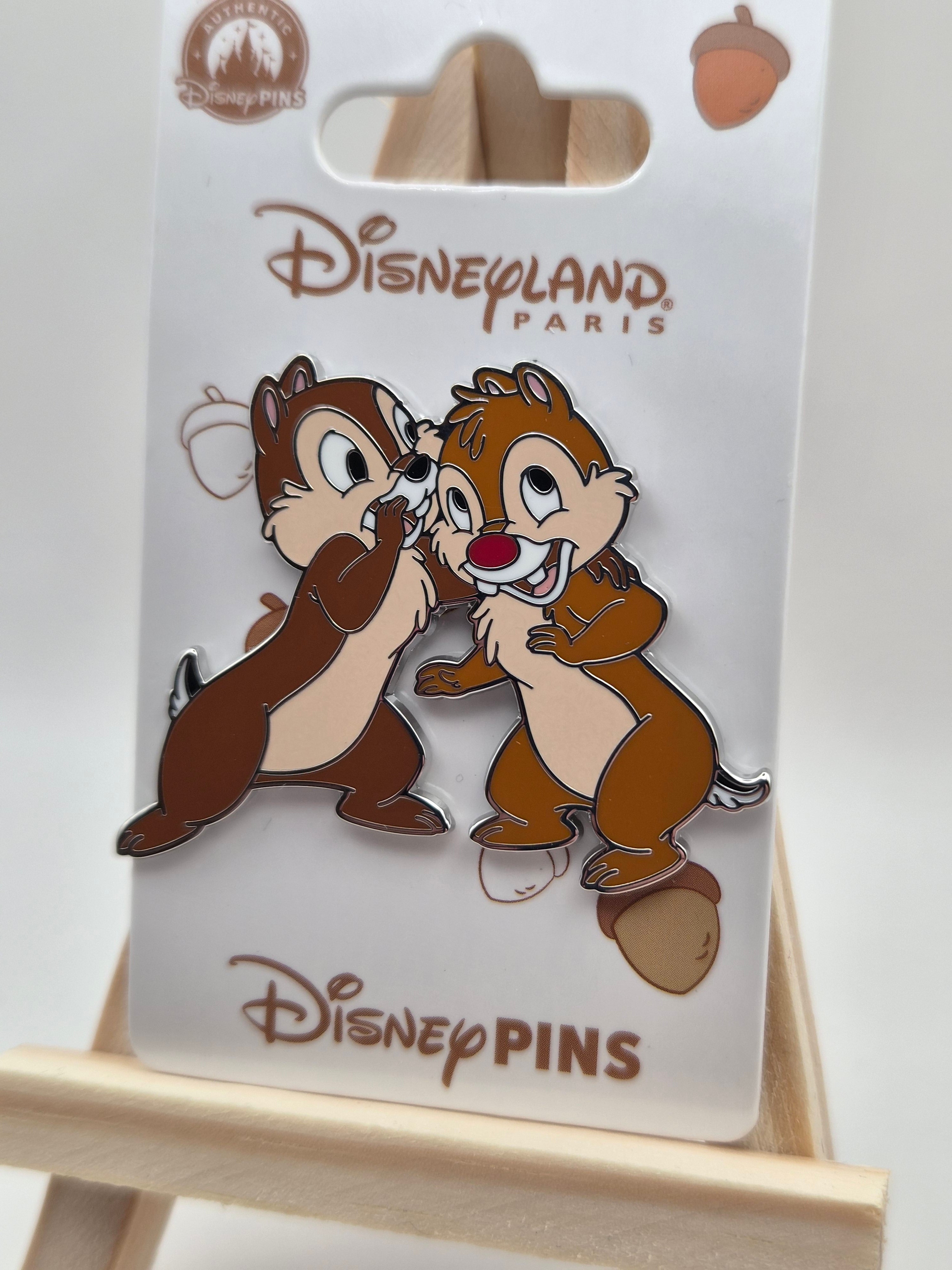 Chip & Dale - Whispering - Disneyland Paris Pin