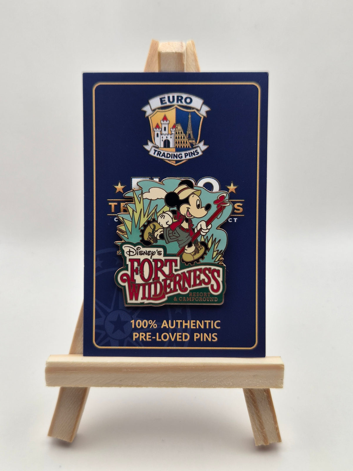 Fort Wilderness Resort & Campground - Walt Disney World Resort - 100% Authentic Disney Pin