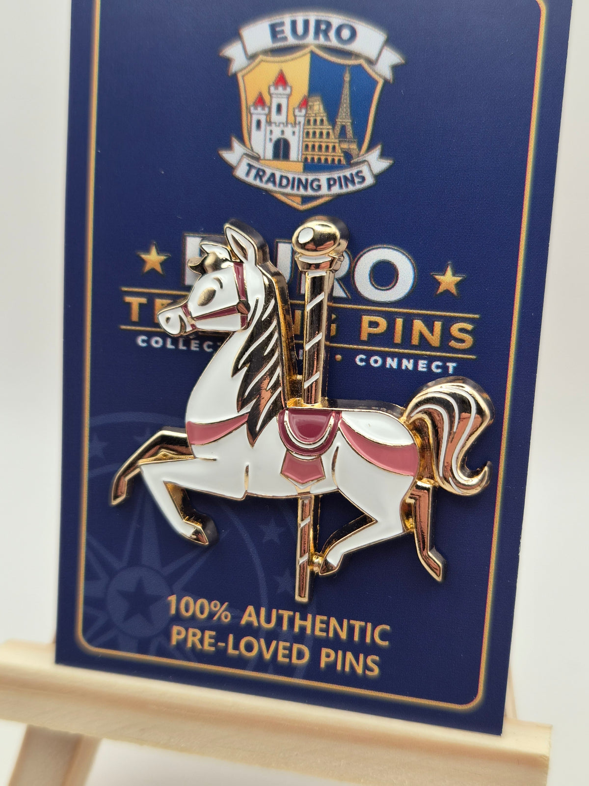 King Arthur Carrousel Horse - Minnie Mouse The Main Attraction - 100% Authentic Disney Pin
