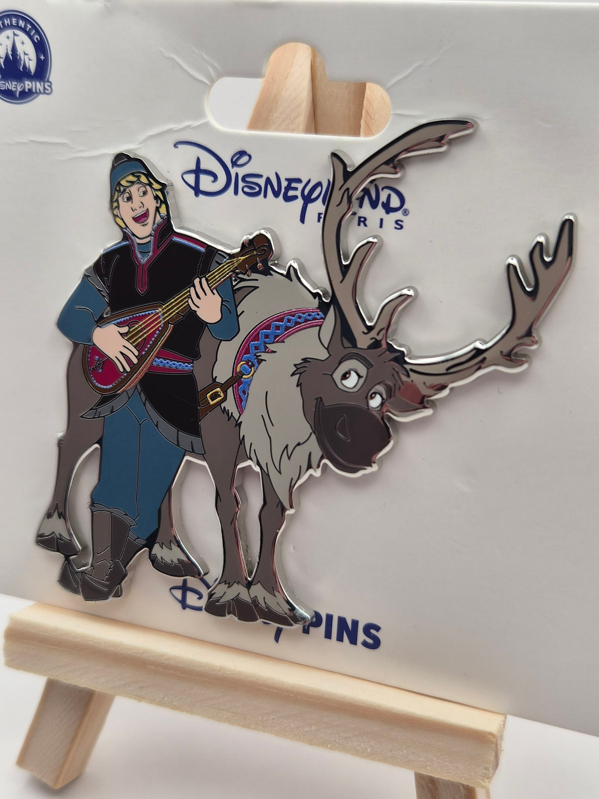 Kristoff and Sven - Frozen - Disneyland Paris Pin